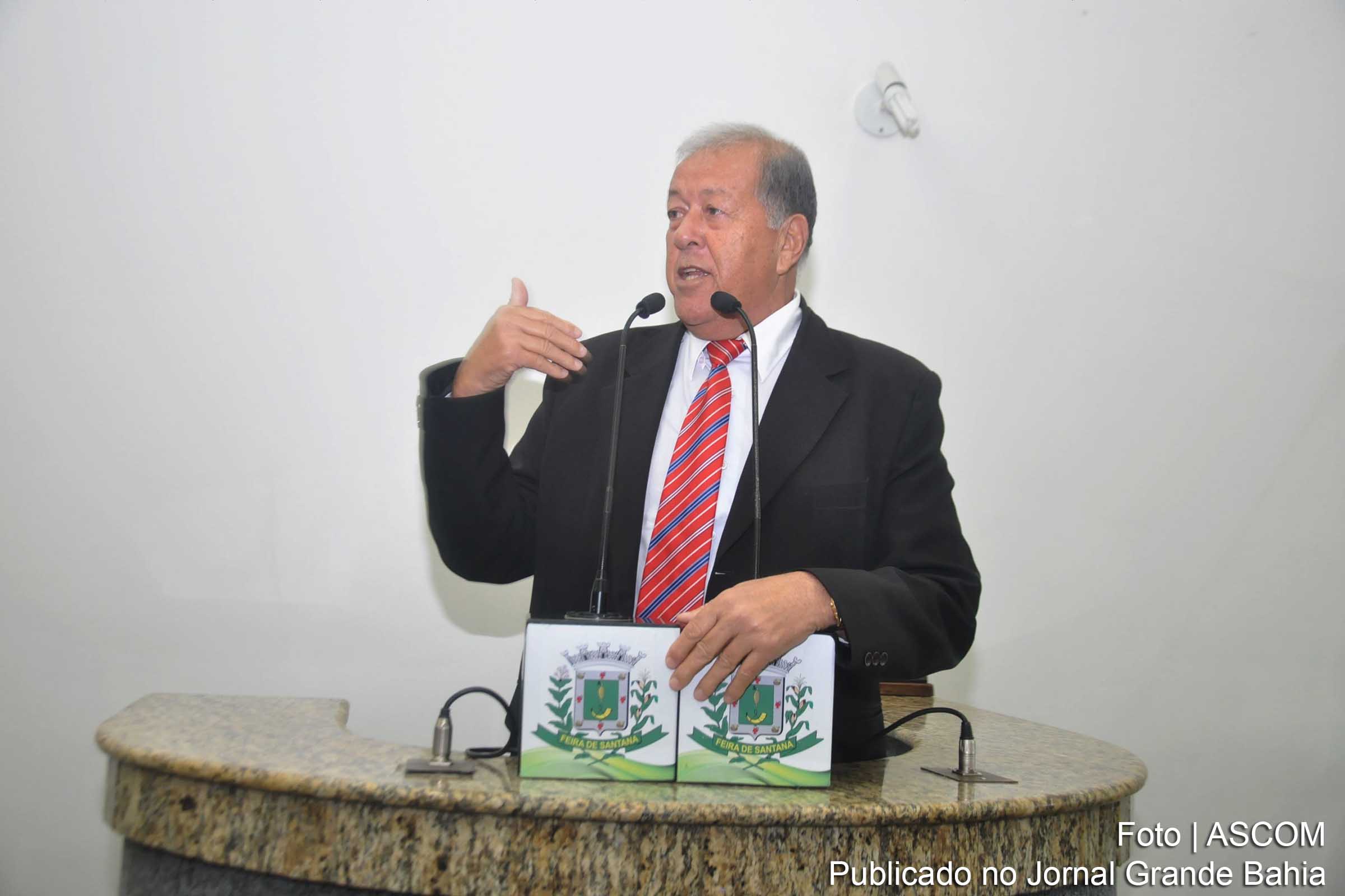 Antônio Carlos Passos Ataíde (Carlito do Peixe) destaca avanço da obra do Parque Linear.