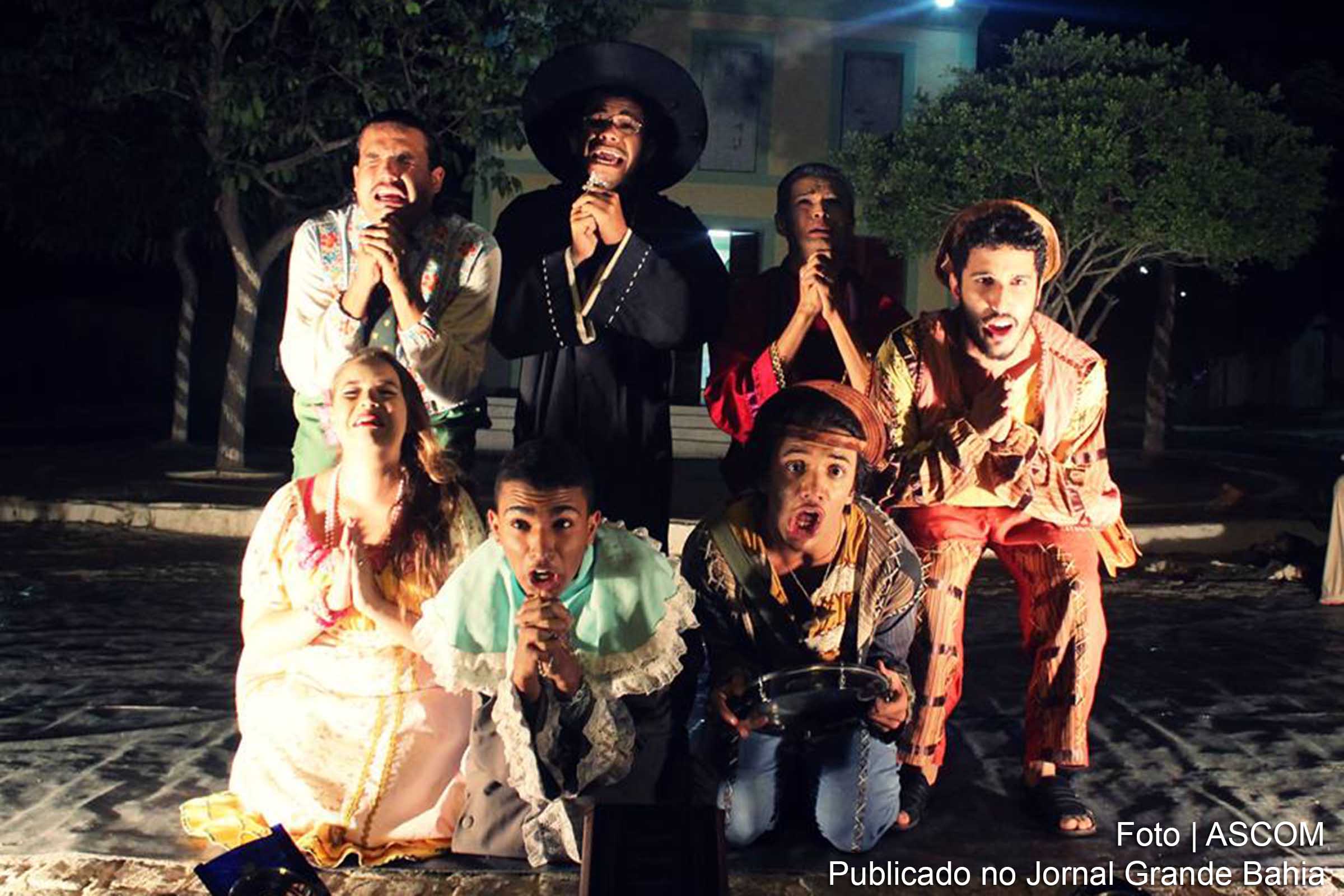 Cena do espetáculo 'Auto da Compadecida'.