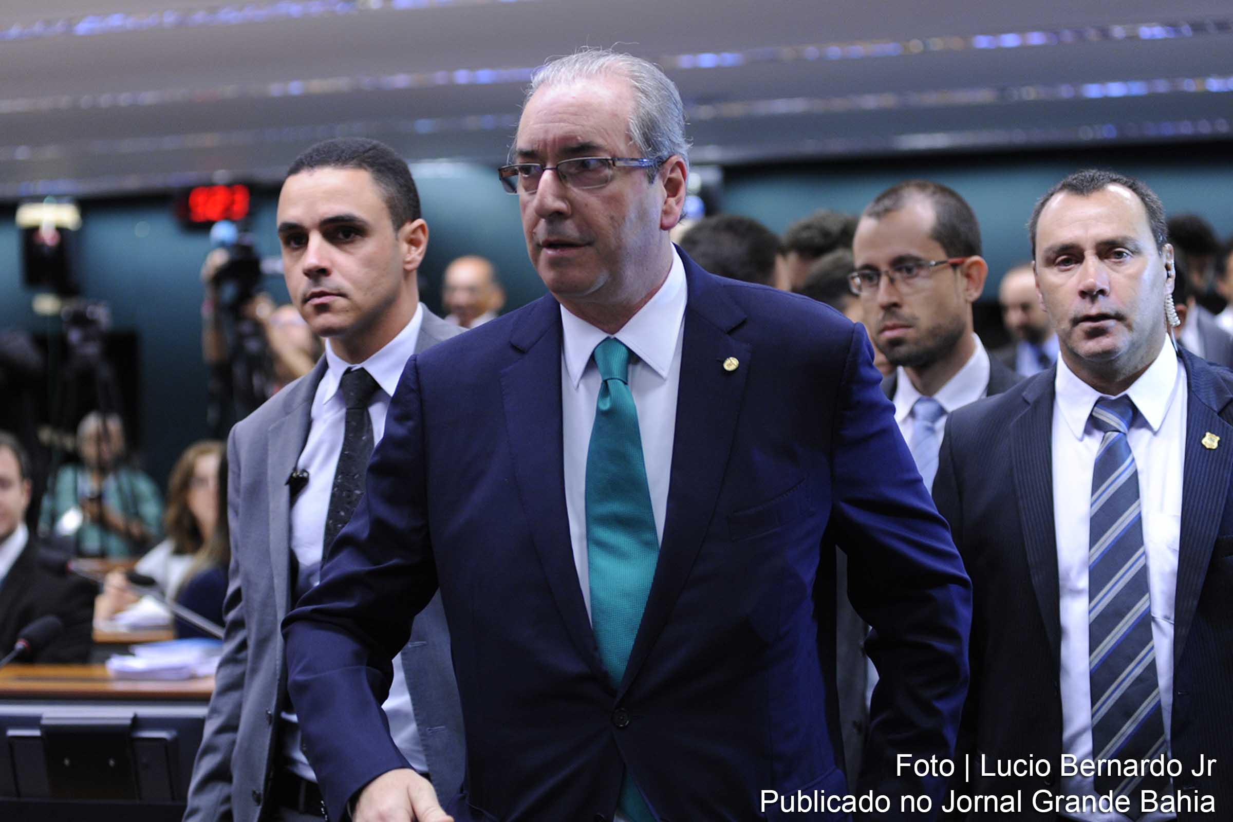 Deputado Eduardo Cosentino da Cunha foi afastado do mandato e da presidência da Câmara Federal por determinação do STF, em decorrência de envolvimento no esquema de corrupção do Caso Lava Jato.