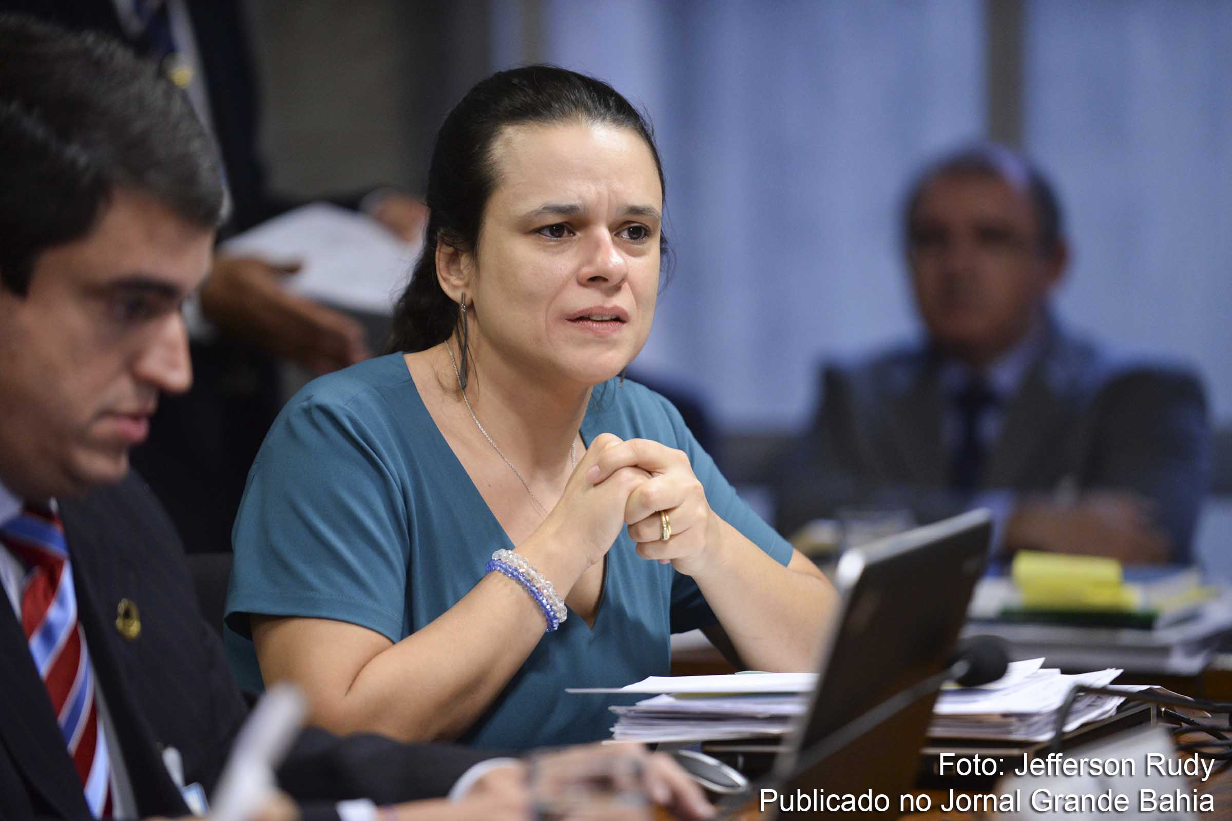 Comissão Especial do Impeachment 2016 (CEI2016) ouve os autores do pedido de impedimento da presidente Dilma Rousseff. À mesa, jurista Janaína Conceição Paschoal.