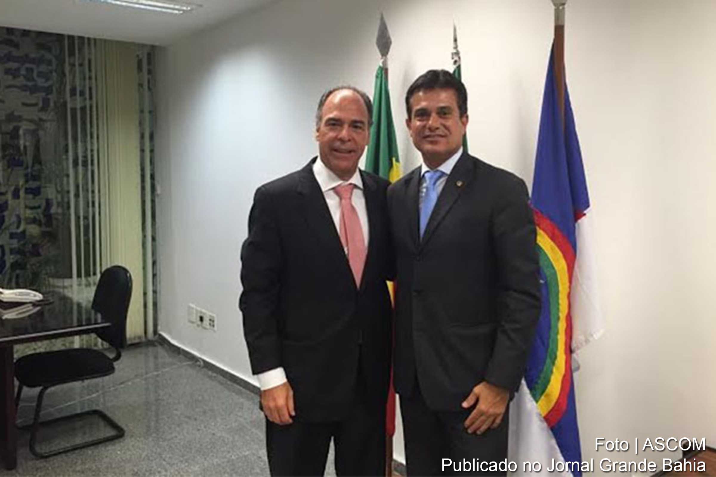 Senador Fernando Bezerra e deputado Eduardo Salles.