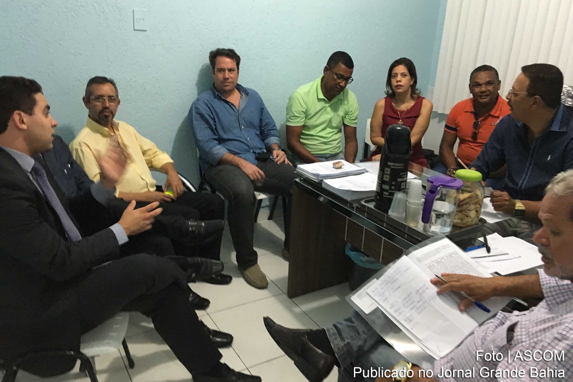 Reunião com representantes do Sindicato dos Trabalhadores em Transportes Rodoviários de Feira de Santana.