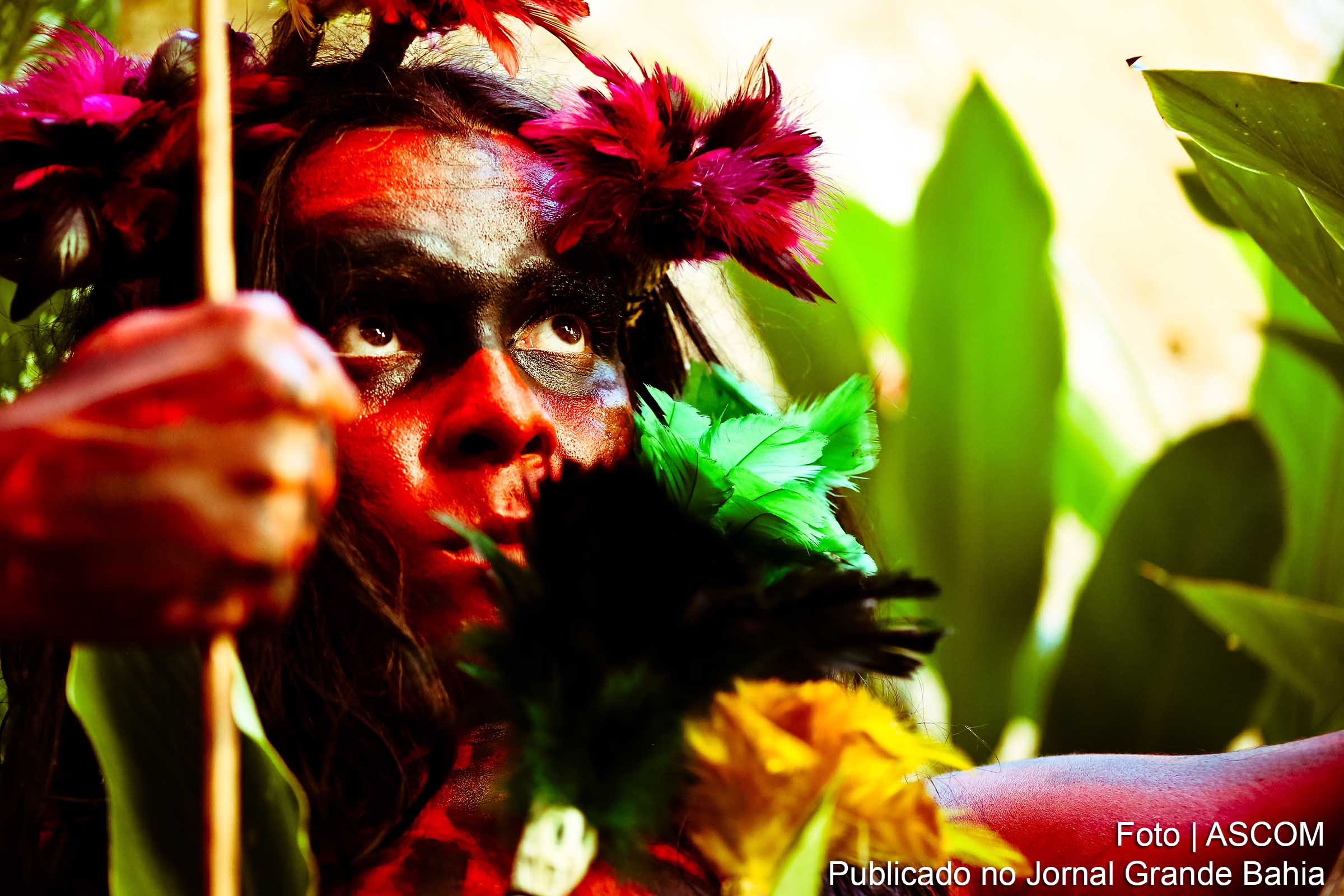 Cena da peça teatral 'Kanzuá'.