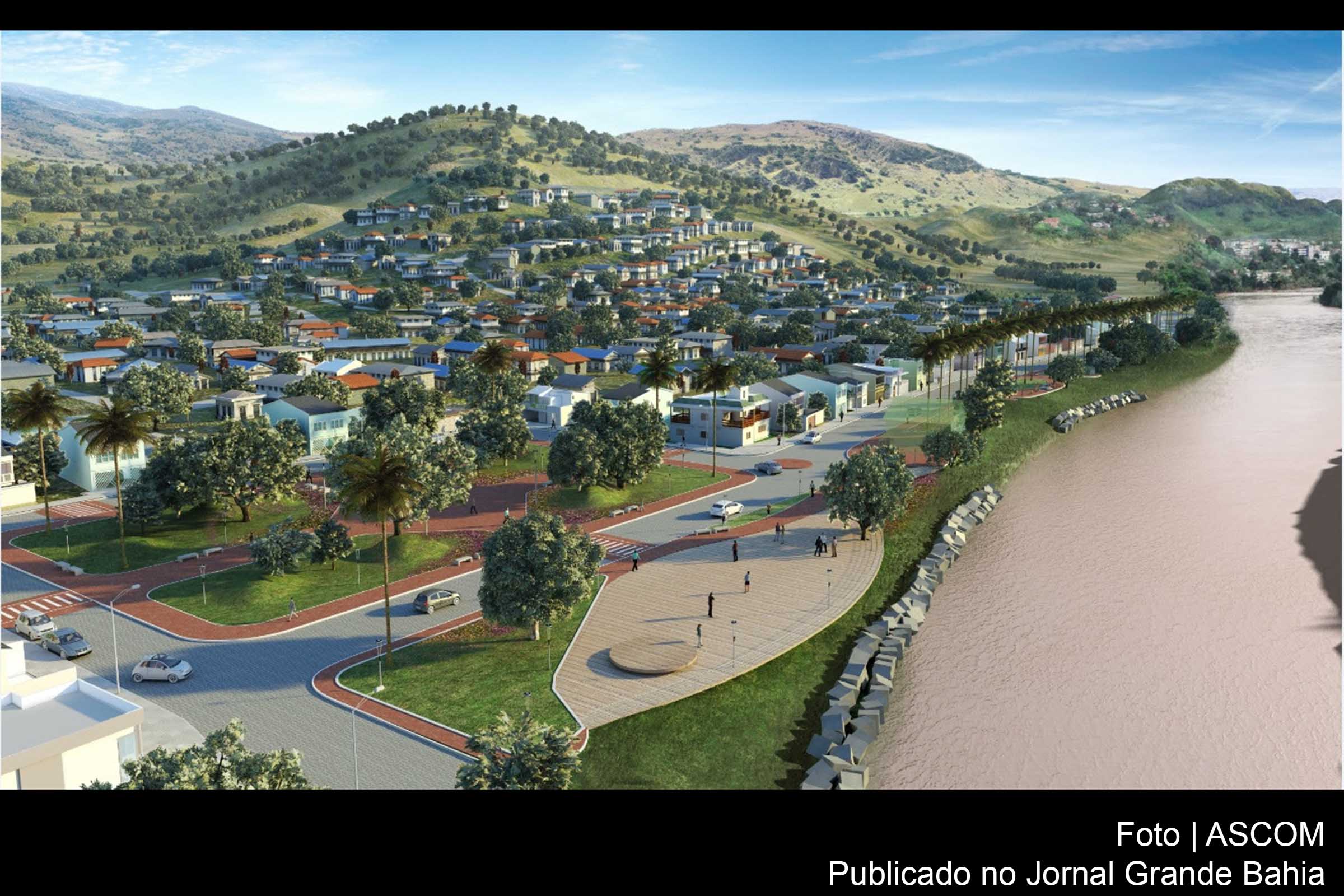 Samarco apresenta projeto de praça e áreas de lazer em Barra Longa e inicia obras de urbanização