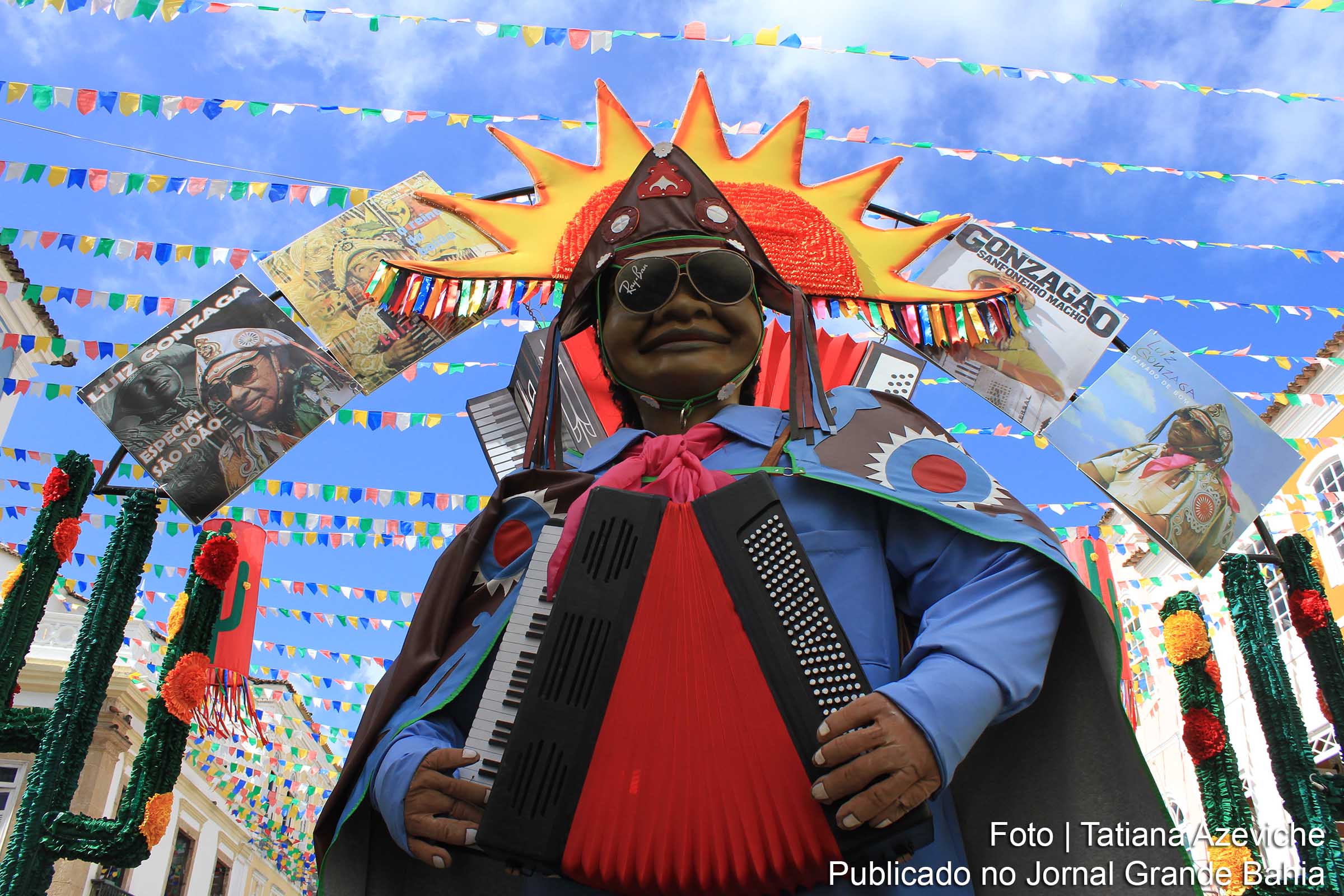 São João com tema Luiz Gonzaga. Bahiatursa apoia festejos.