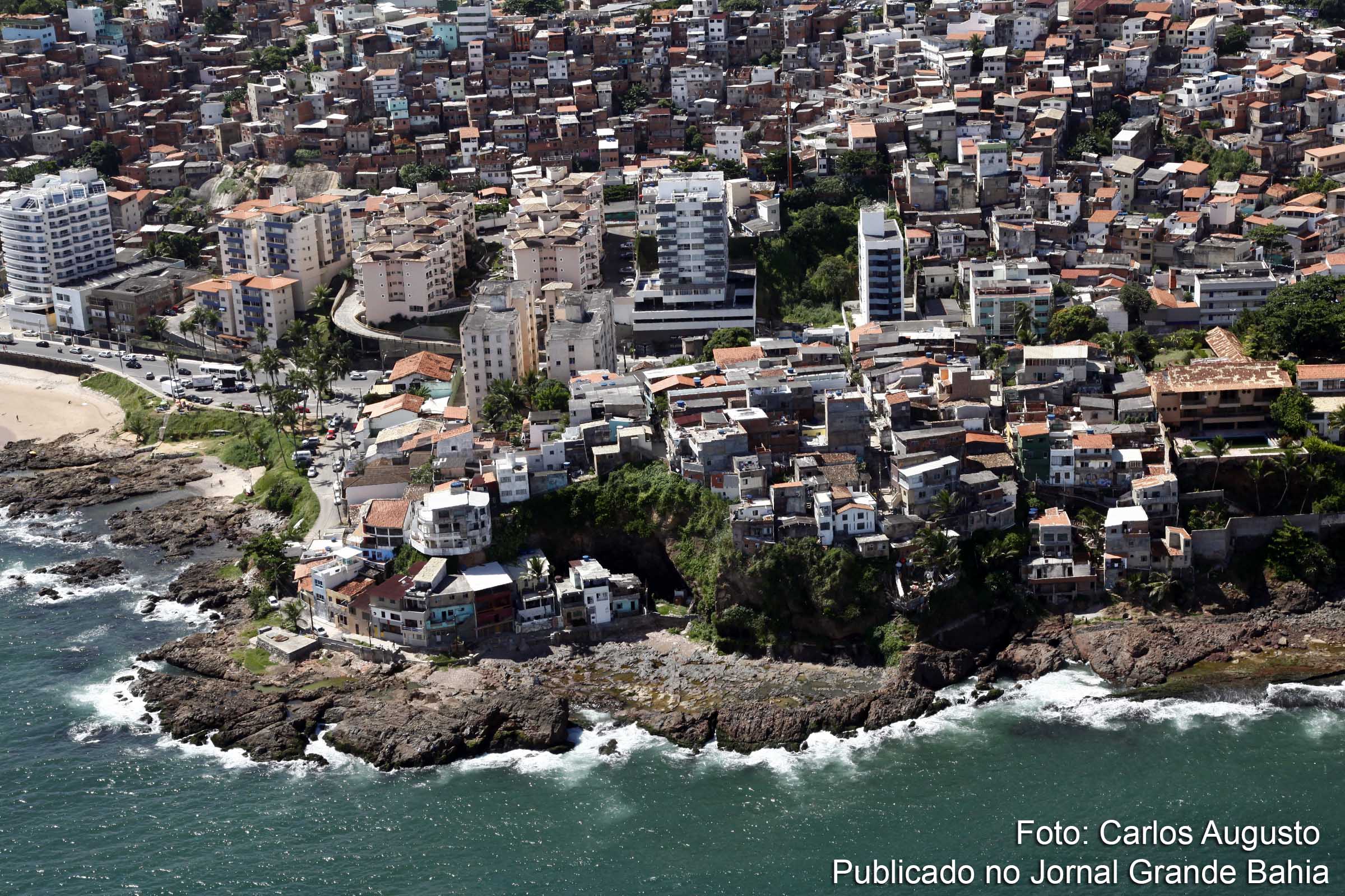 Vista aérea de Salvador. População tem oportunidade de debater PDDU.