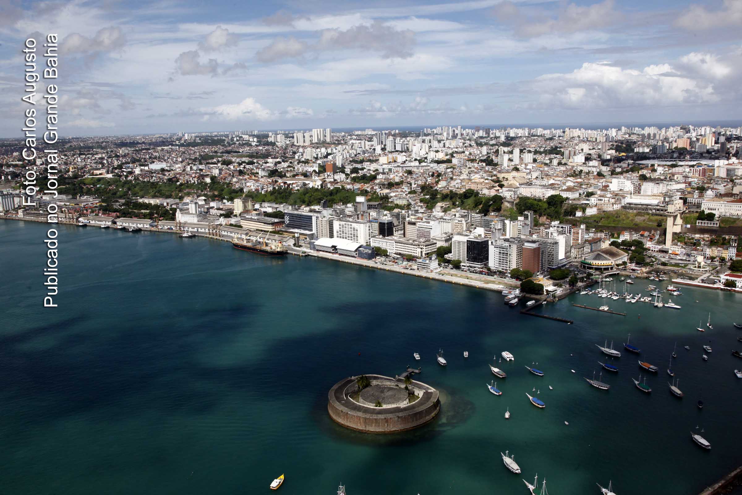 Vista aérea de Salvador. Vereadores aprovam novo PDDU.