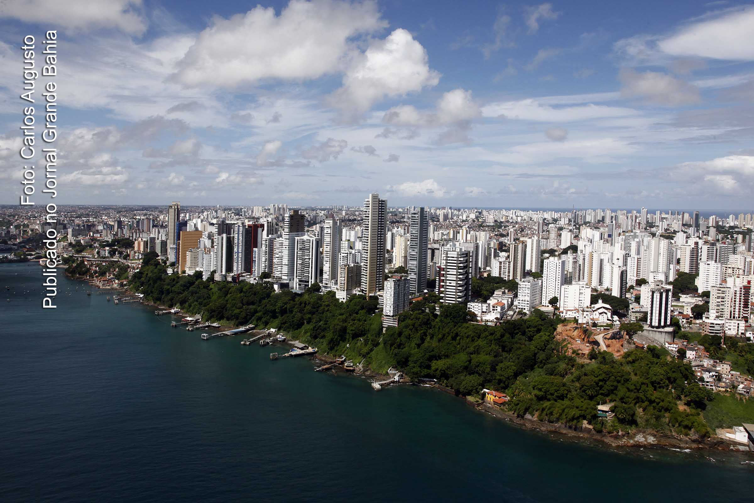 Vista aérea de Salvador.