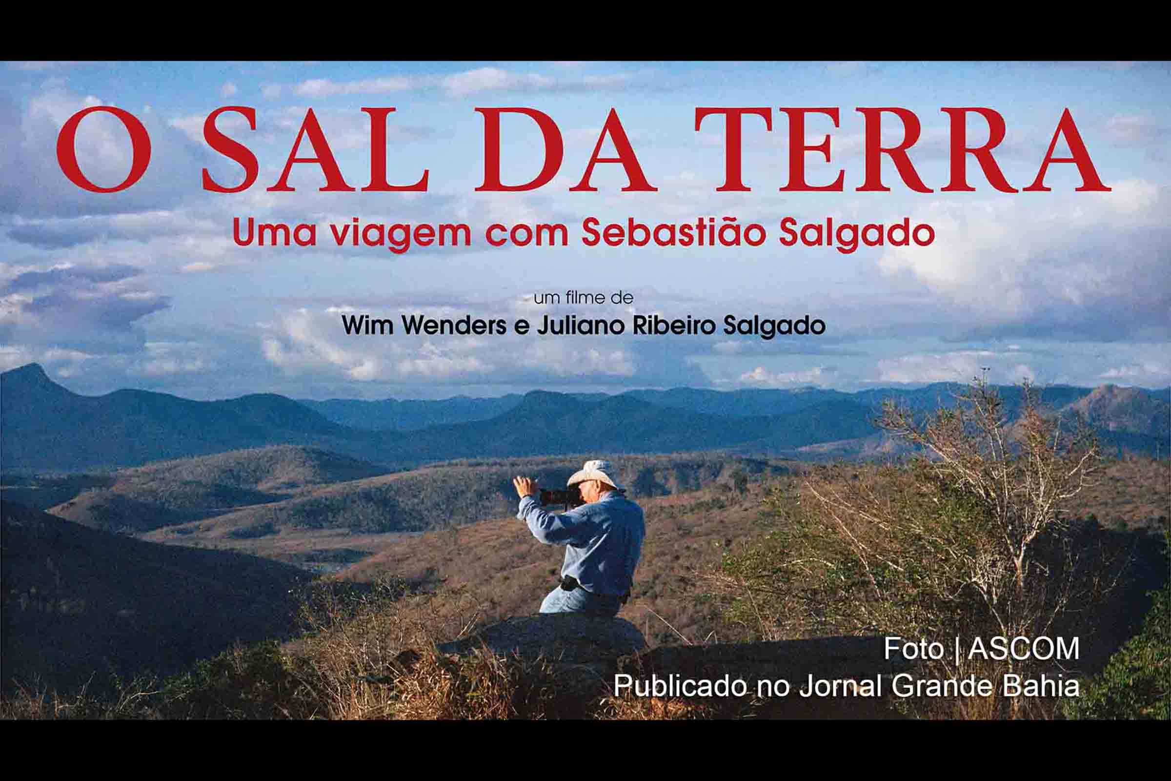 Cartaz do documentário 'O Sal da Terra'.