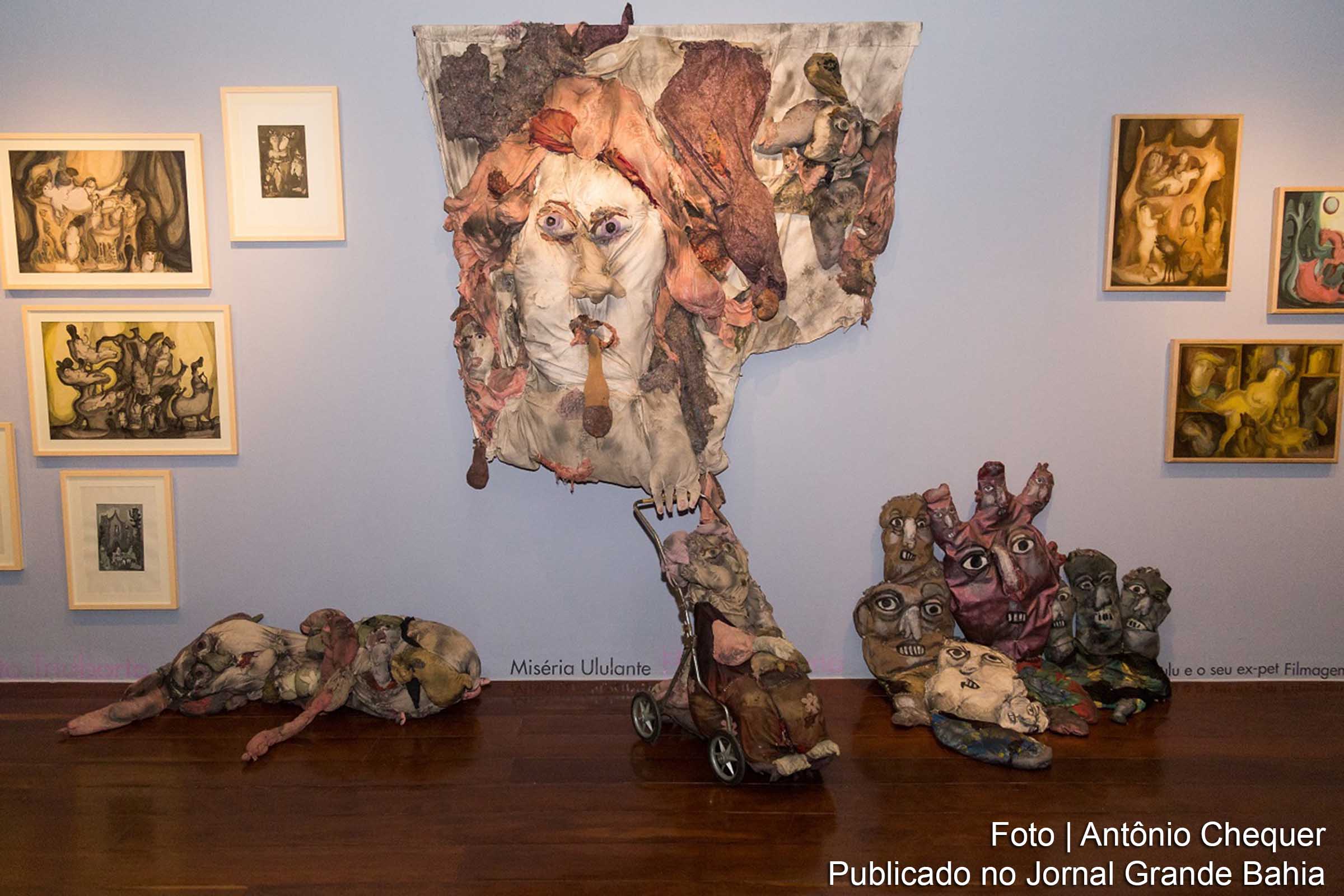 Exposição 'Reinaldo Eckenberger - Uma Poética do Excesso'.