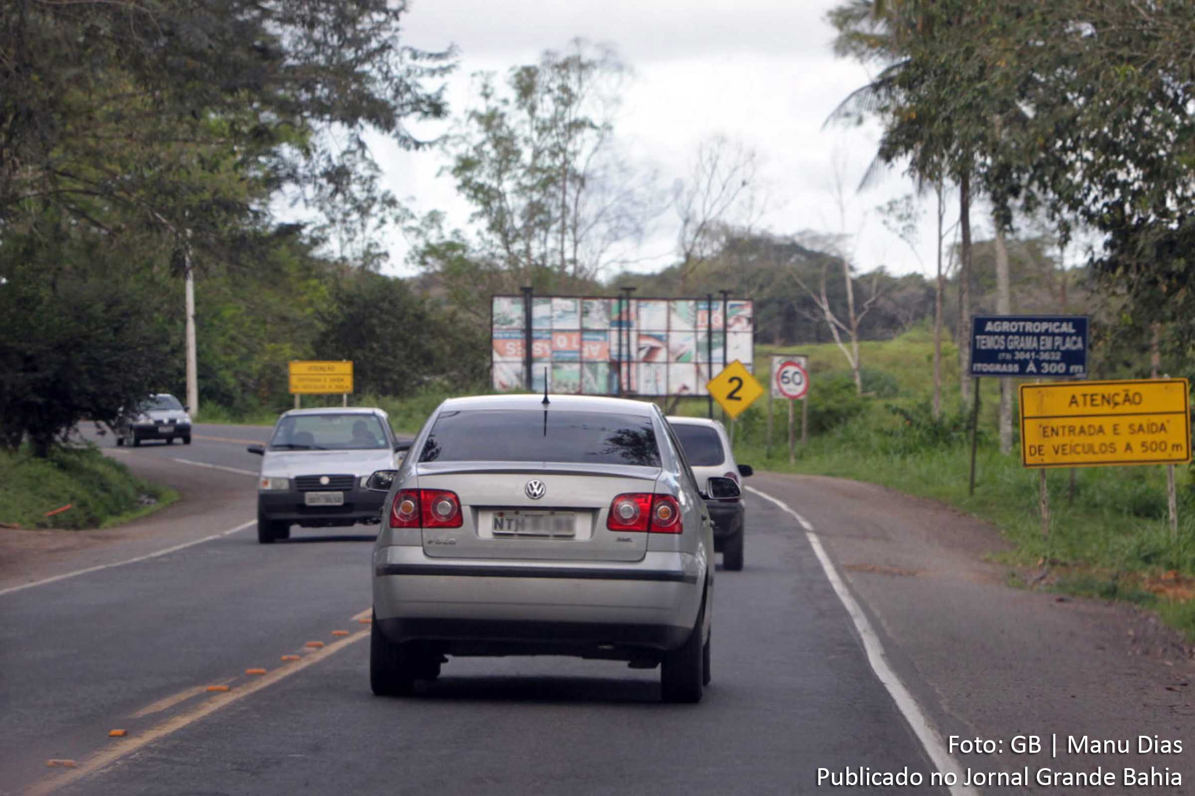 Governo lança edital para duplicação da rodovia Ilhéus-Itabuna.
