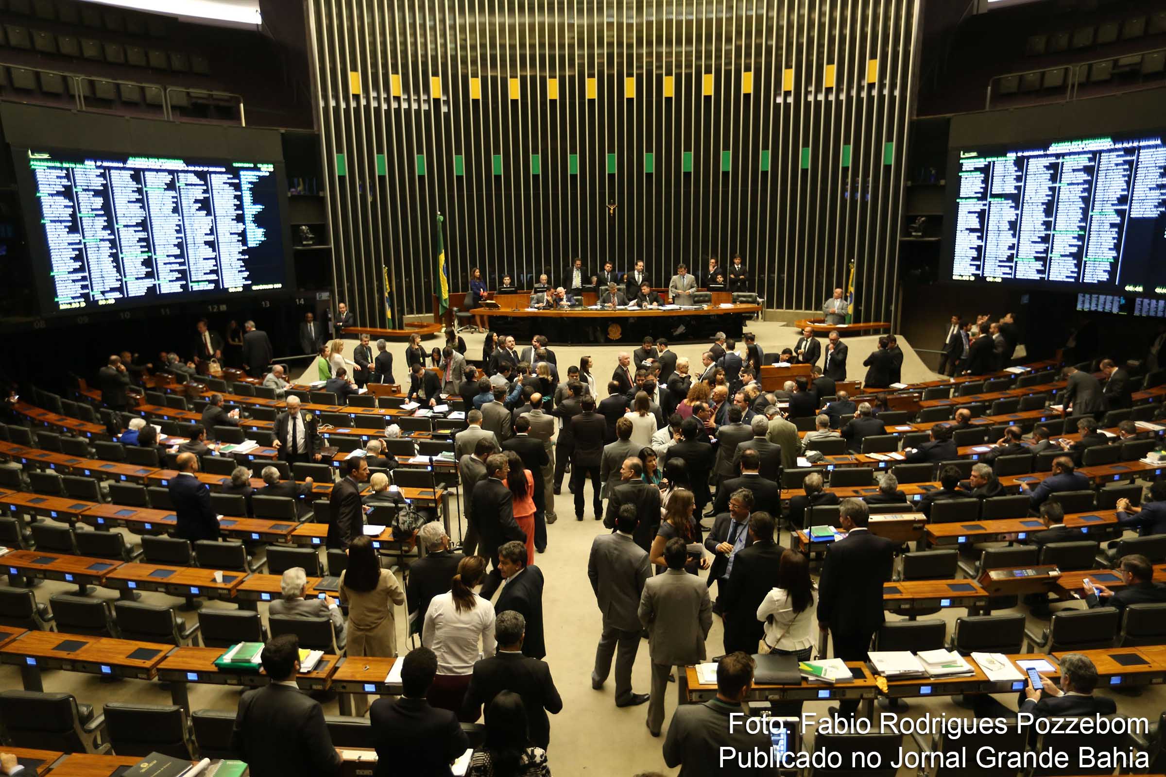 Plenário da Câmara Federal. Deputados escolhem novo presidente.