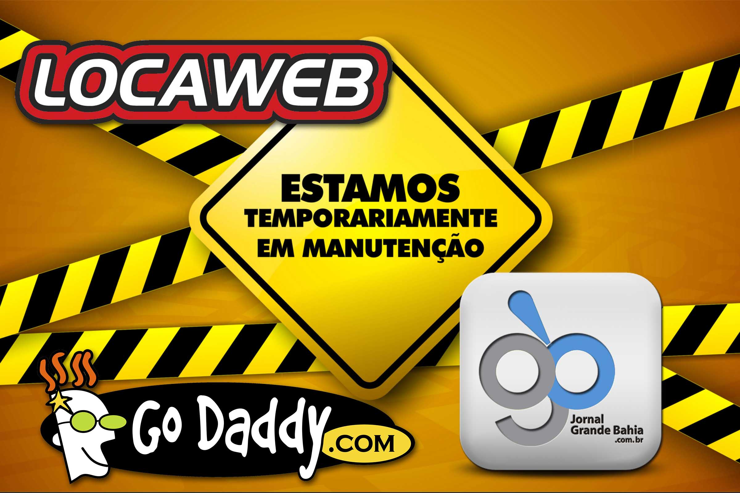 Jornal Grande Bahia critica falhas da Locaweb e estuda mudança de provedor.