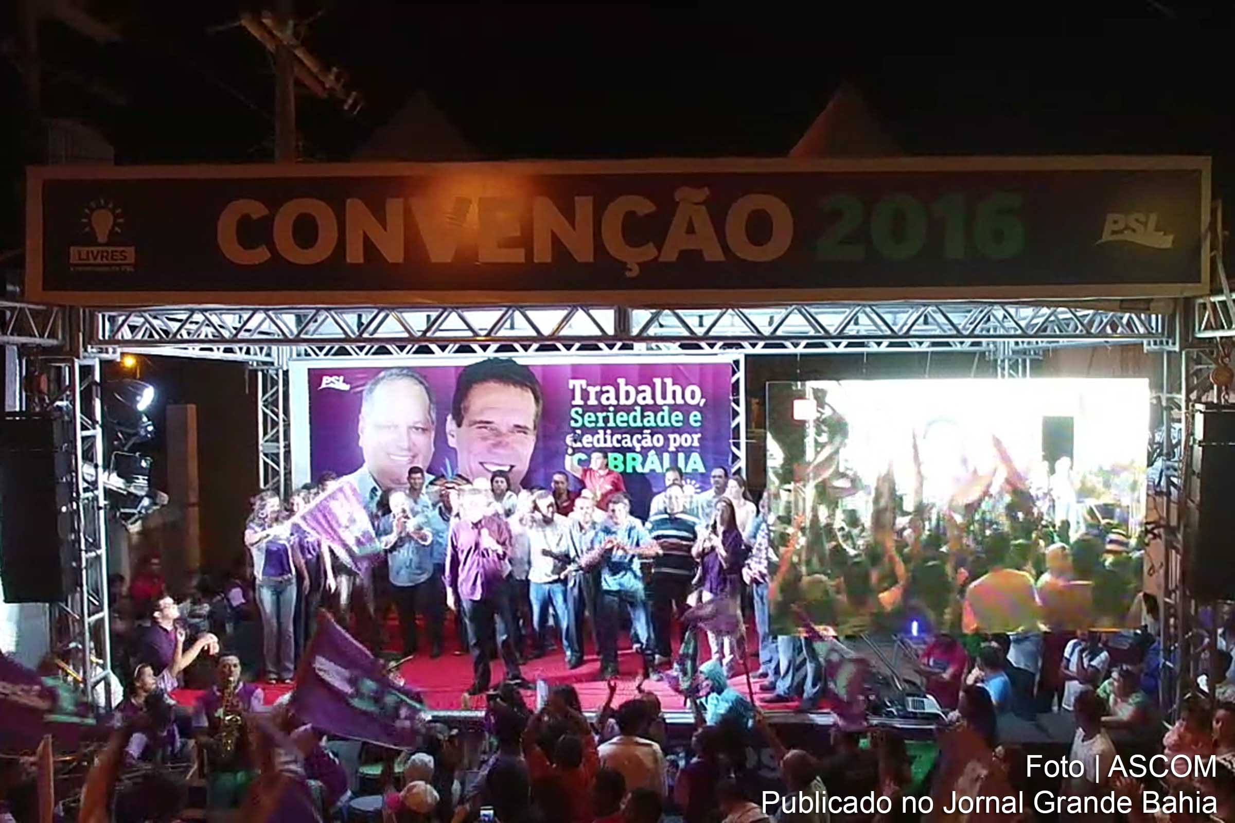 Eleições – Santa Cruz Cabrália: PSL homologa Alexandre Carvalho candidato à prefeito