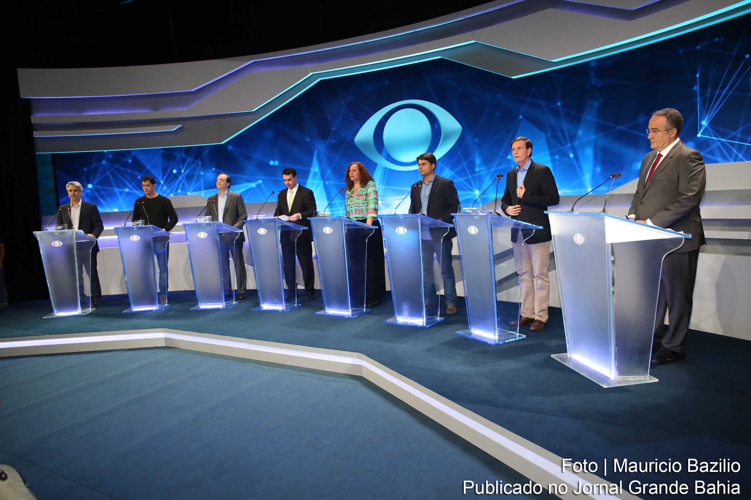 Candidatos à Prefeitura apresentam suas propostas para o Rio e tentam conquistar eleitor no primeiro confronto de ideias das Eleições 2016.