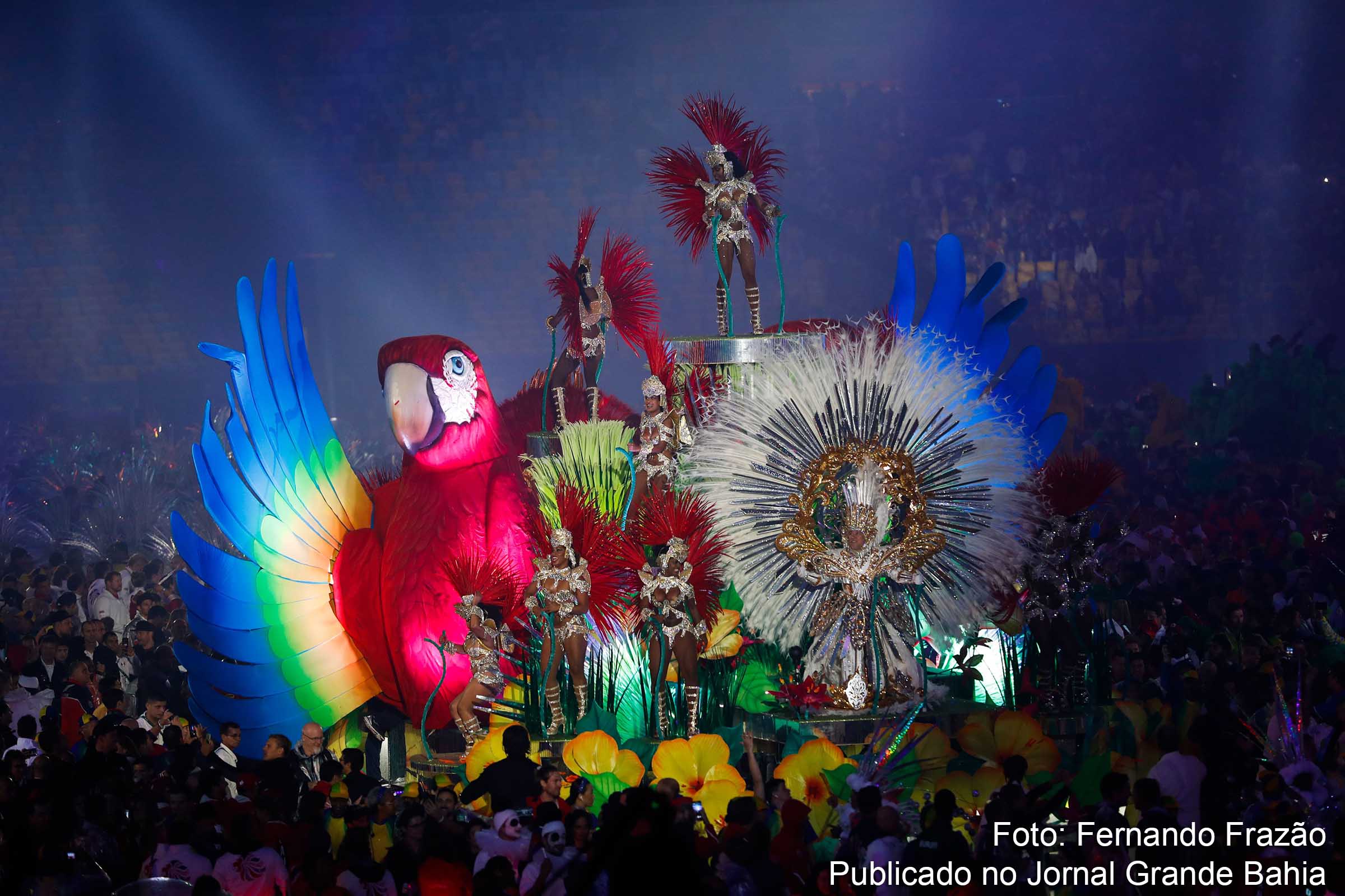 Jogos Olímpicos Rio 2016: Cerimônia de encerramento, no estádio do Maracanã.