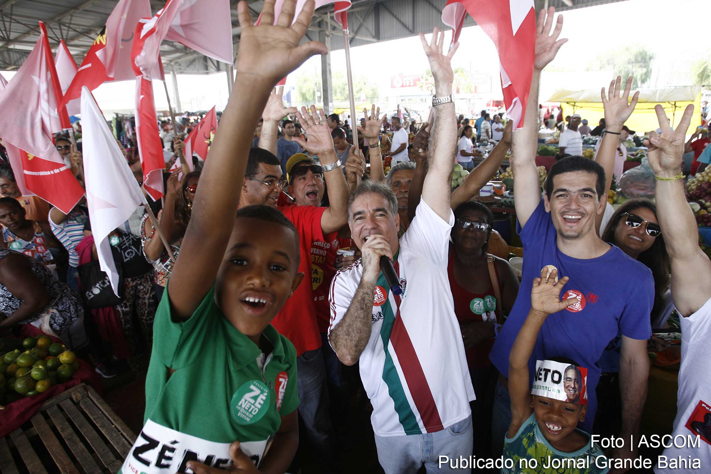 Feira-livre da Estação Nova tem que funcionar a semana toda, defende Zé Neto.