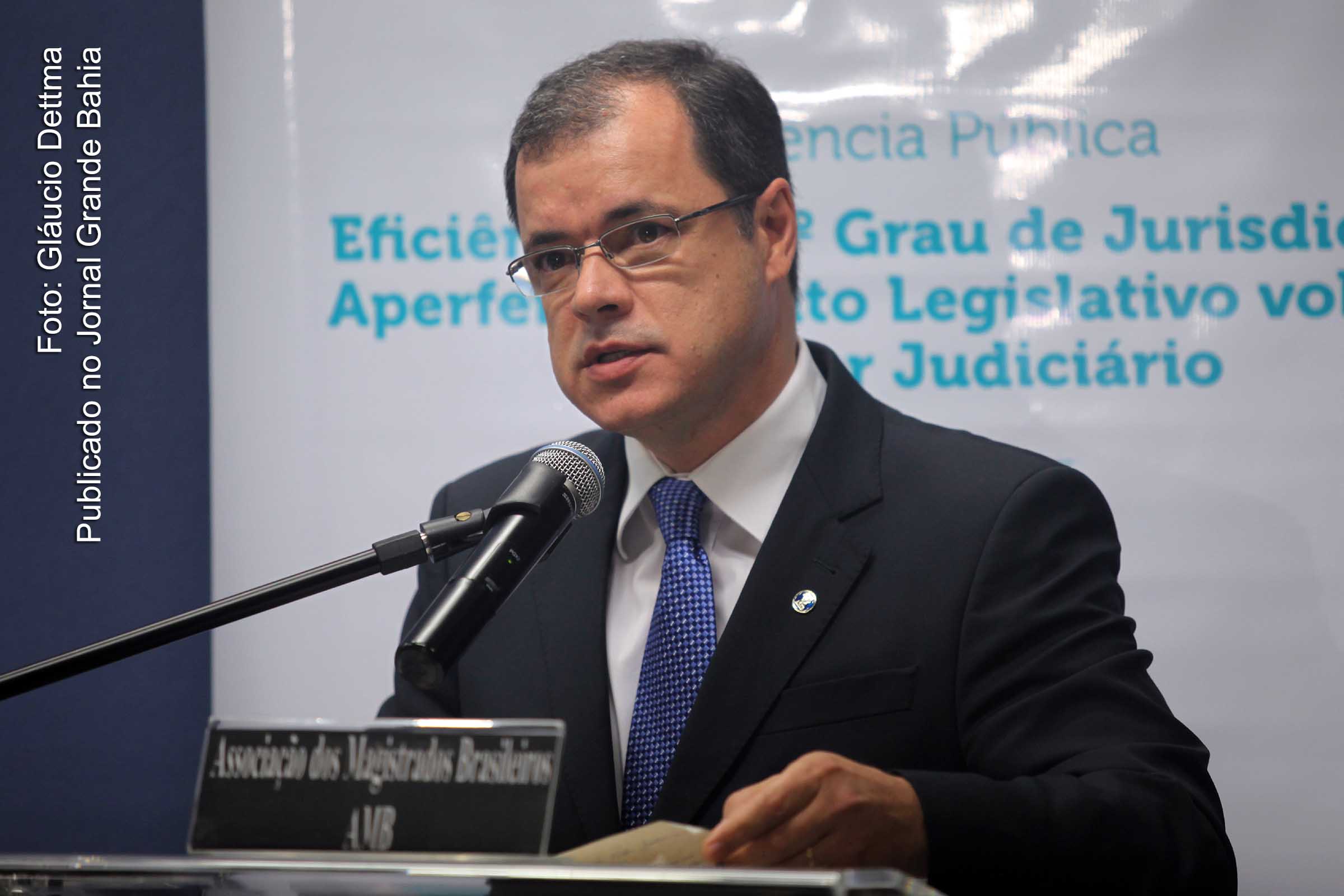 Juiz João Ricardo dos Santos Costa, Presidente da Associação dos Magistrados Brasileiros.