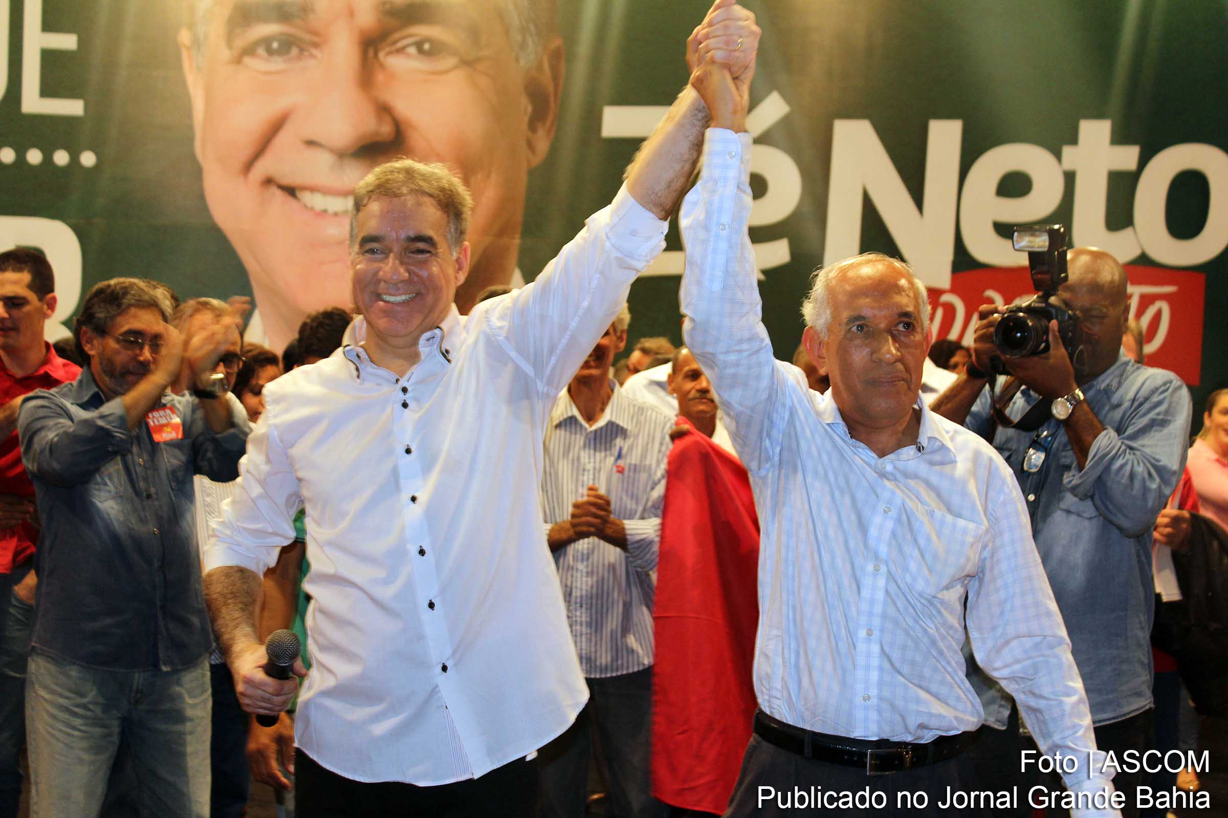 José Cerqueira Neto (Ze Neto) e Osvaldo Ventura de Cerqueira candidatos a prefeito e vice de Feira de Santana.