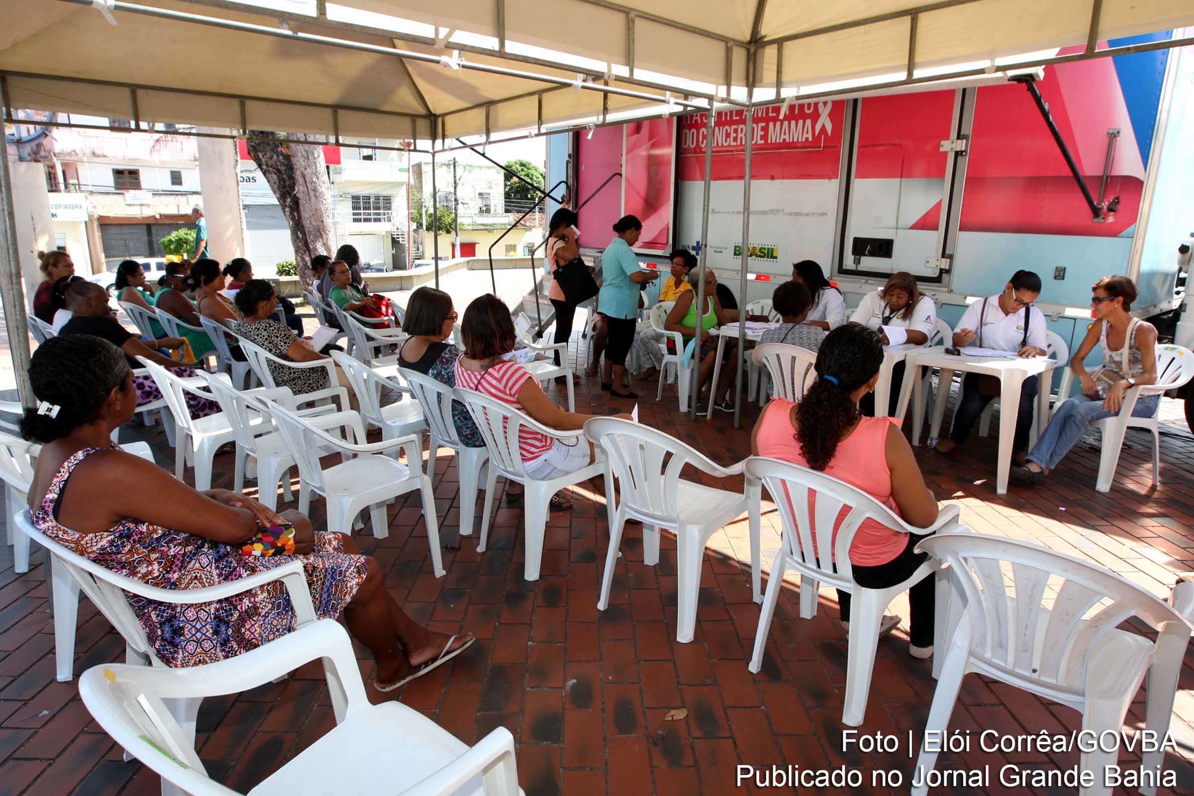 Rastreamento do Câncer de Mama em Lauro de Freitas.
