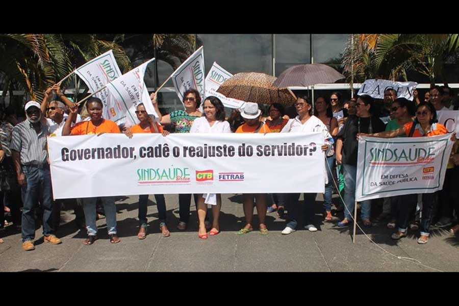 Trabalhadores do Sindicato dos Trabalhadores do Estado da Bahia (Sindsaúde) e pelo Sindicato dos Médicos do Estado da Bahia (Sindimed) recorrem à justiça.