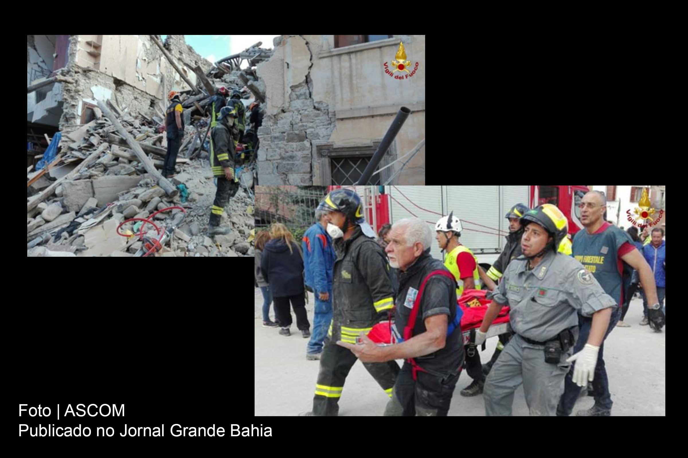Apesar de resgates, Itália conta 268 mortos após terremoto