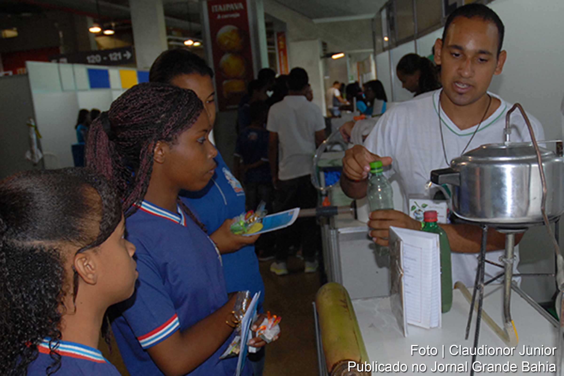 Feira de Empreendedorismo, Ciência e Inovação é promovida pela Secretaria da Educação do Estado da Bahia.