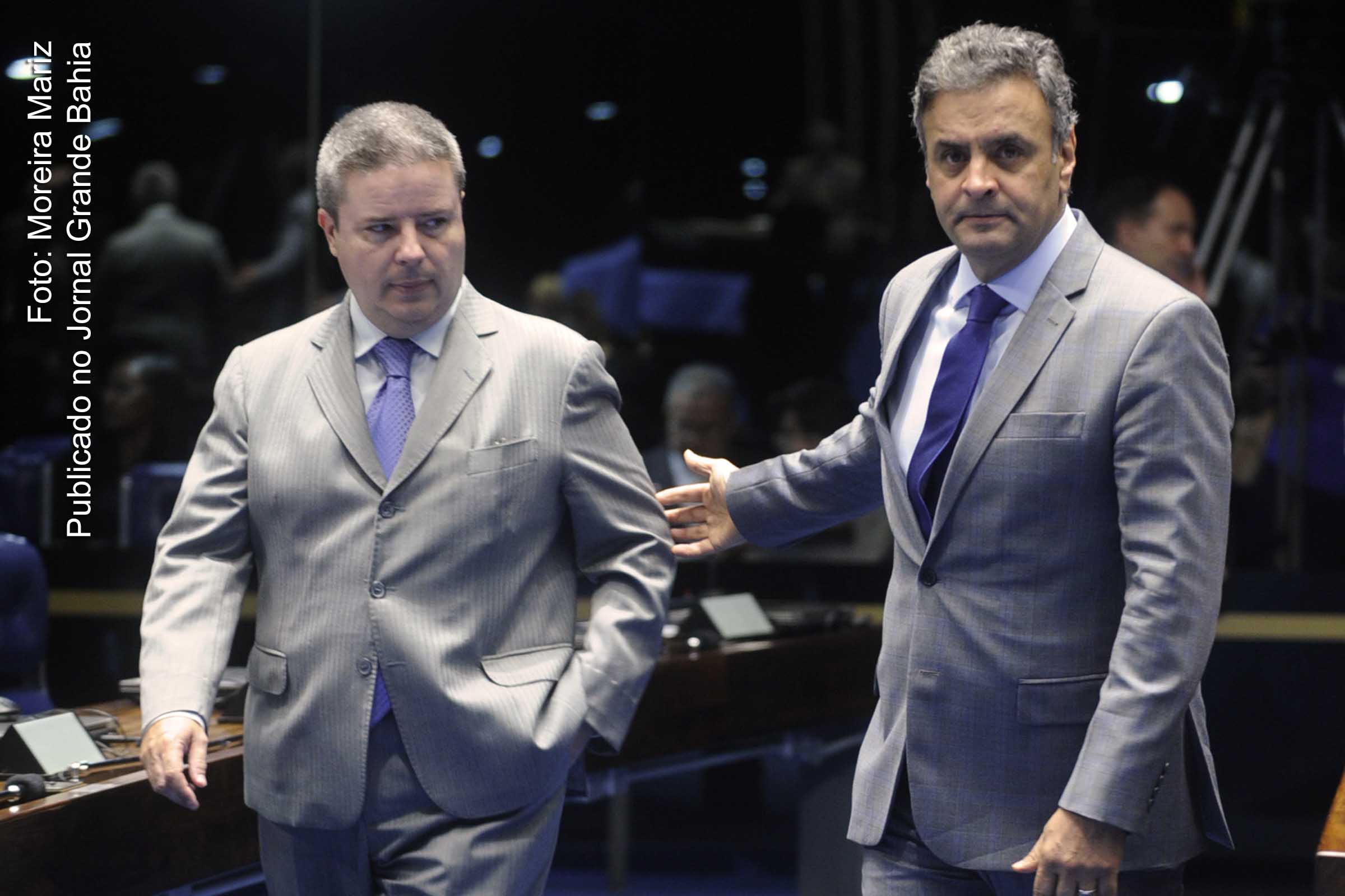 Senadores Aécio Neves e Antonio Anastasia são qualificados pela população e por políticos como golpistas usurpadores. MPF os tornou "sócios" em um processo criminal.