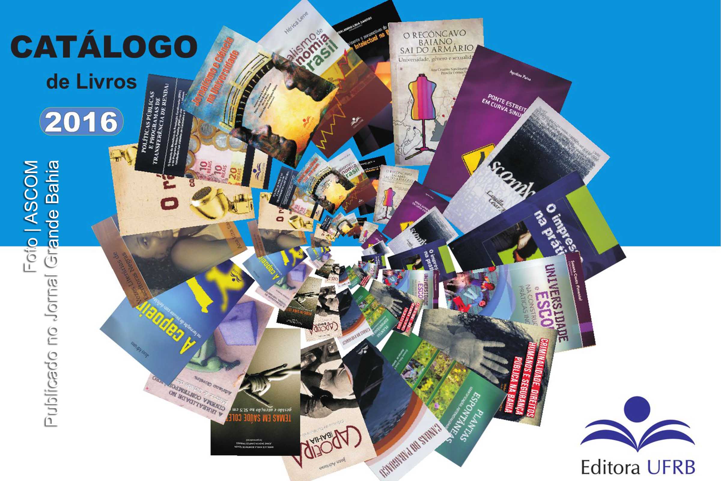 Editora da UFRB lança catálogo 2016.