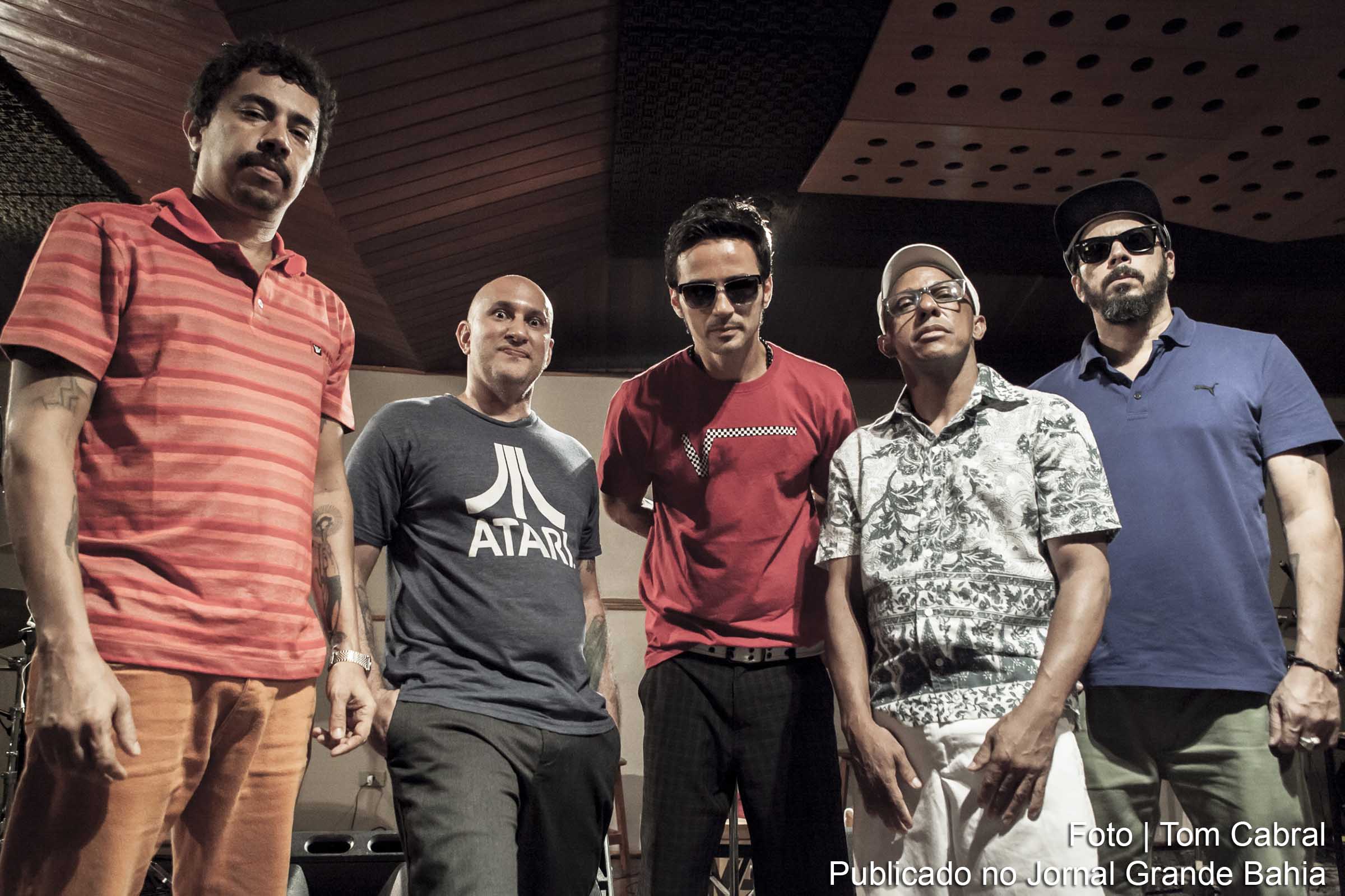 Grupo Nação Zumbi apresenta show na Concha Acústica do TCA.
