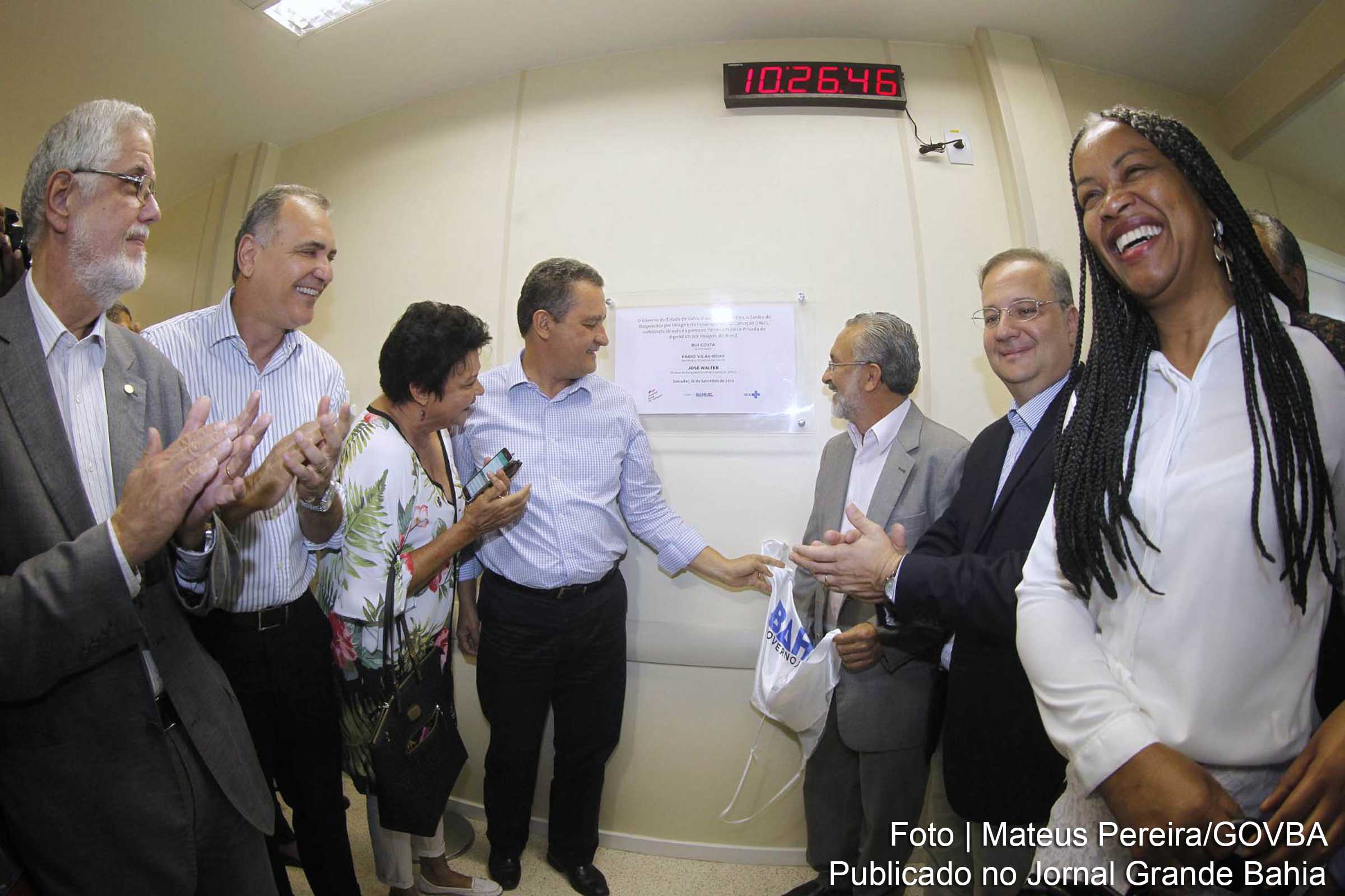 Governador Rui Costa inaugura Centro de Diagnóstico por Imagem em Camaçari.