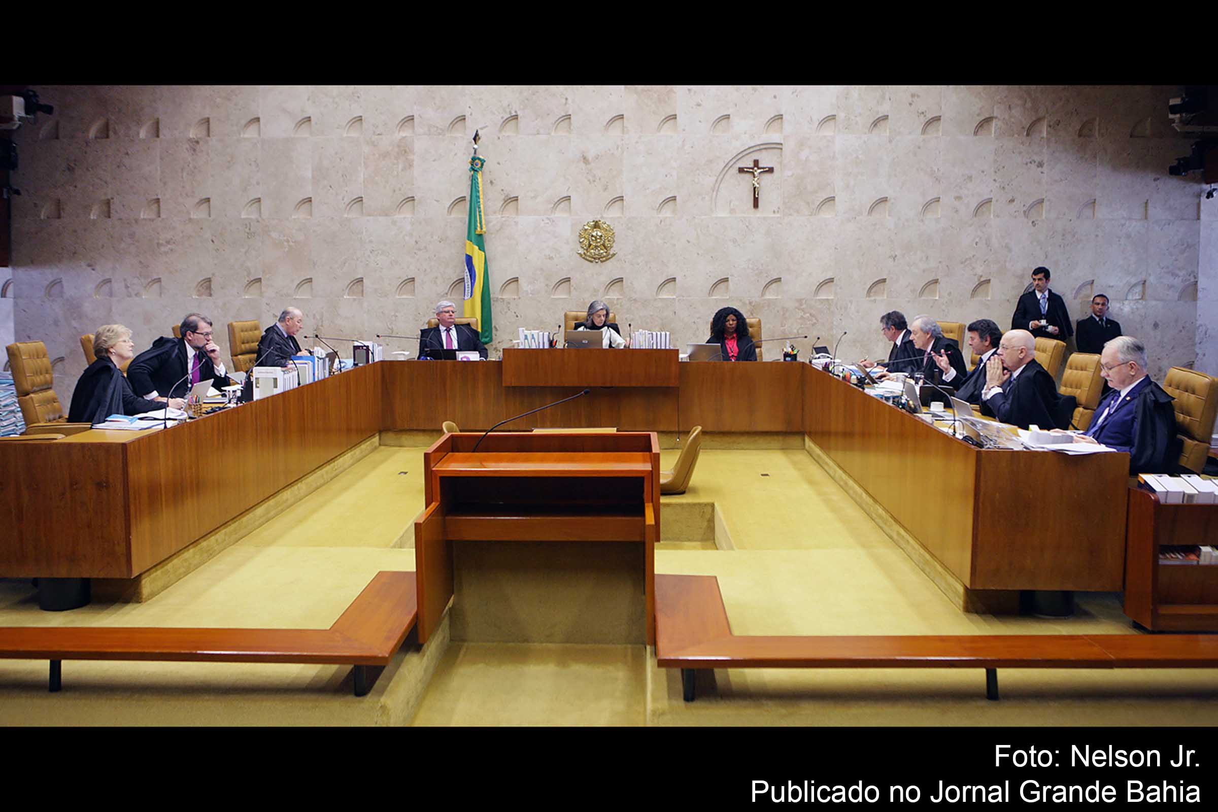 Sessão plenária do STF.