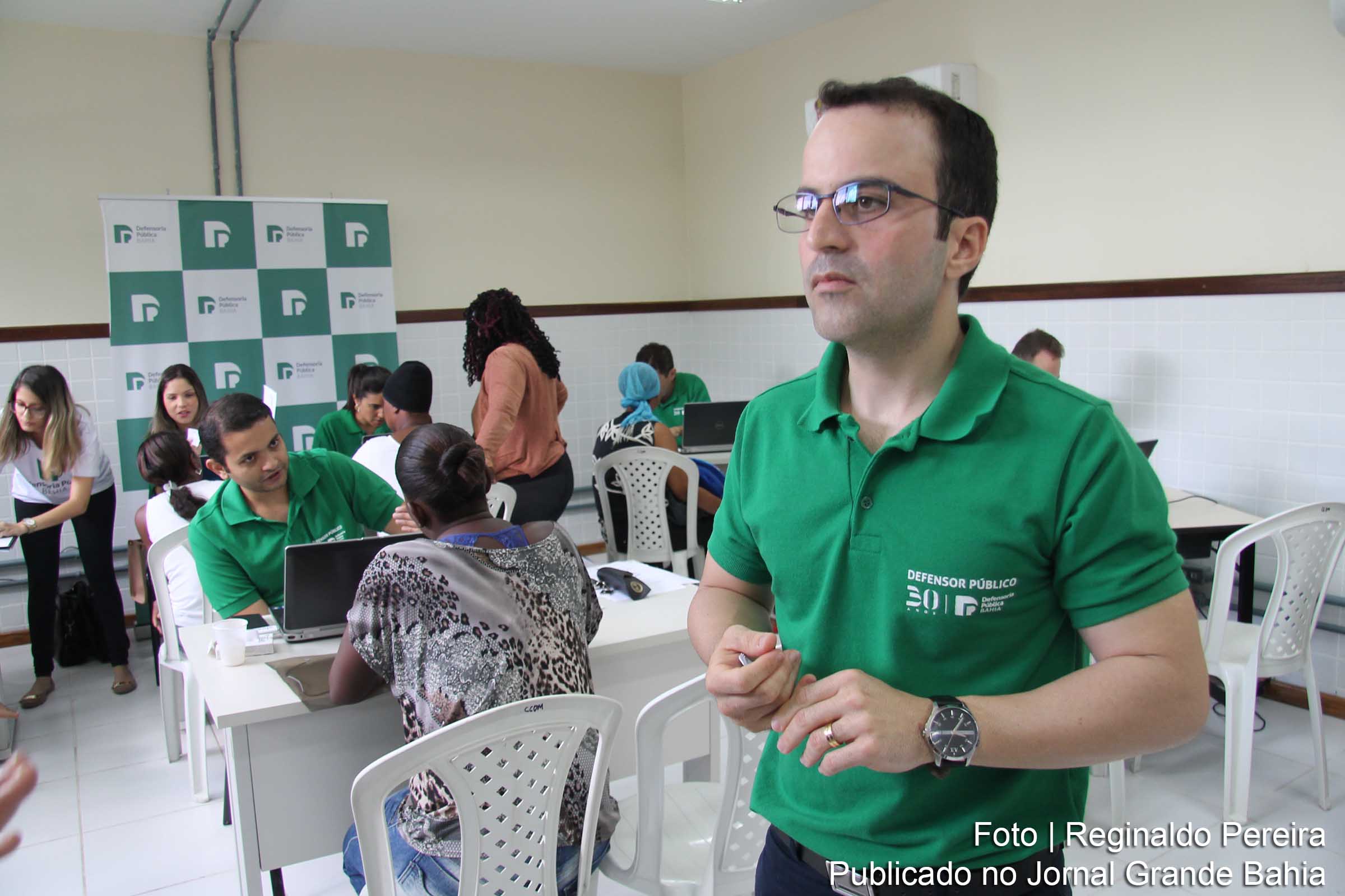 Defensoria Itinerante atende mais de 200 pessoas em Base Comunitária de Segurança em Feira de Santana.