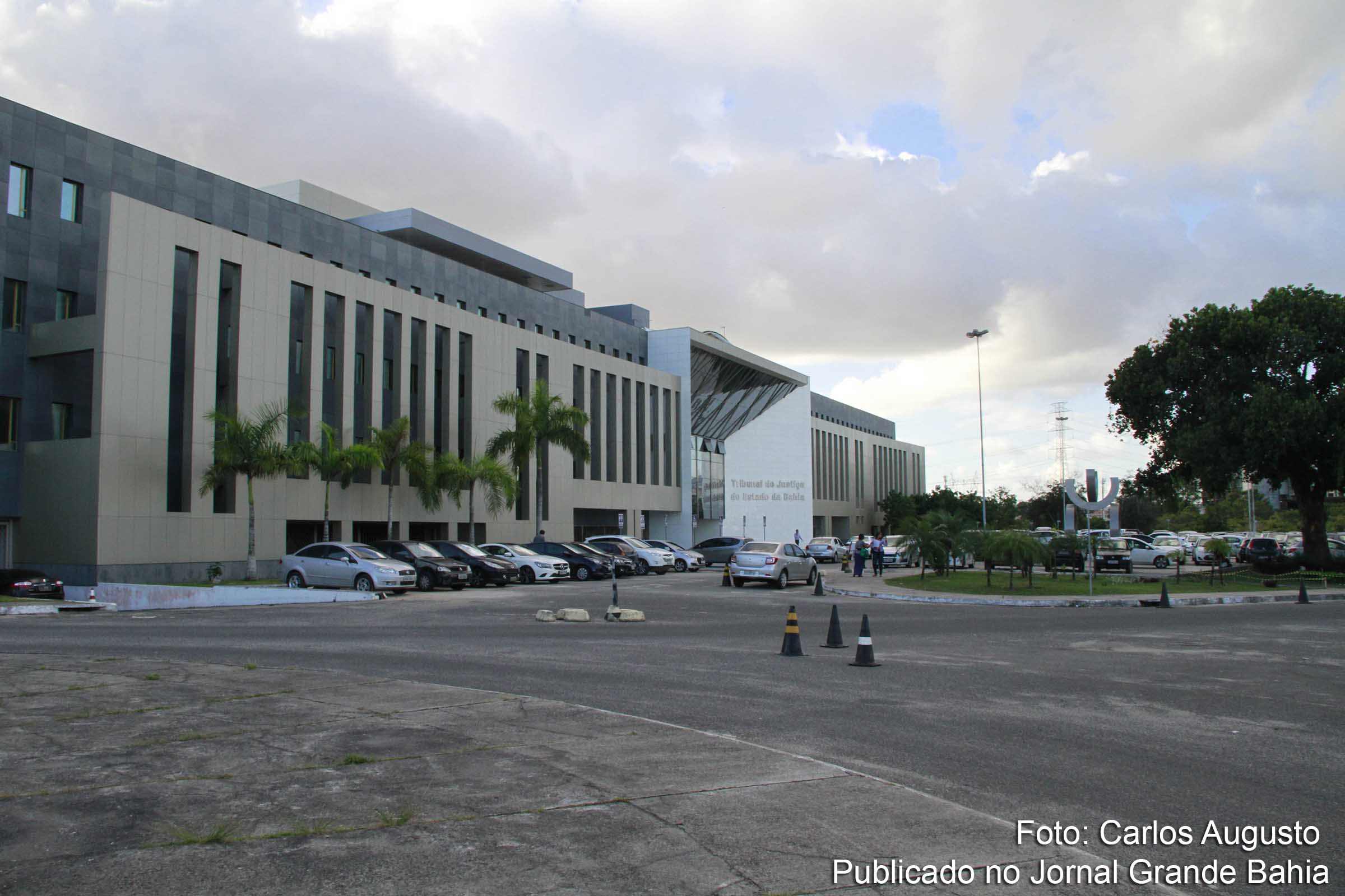 Fachada da sede do Tribunal de Justiça do Estado da Bahia (TJBA).