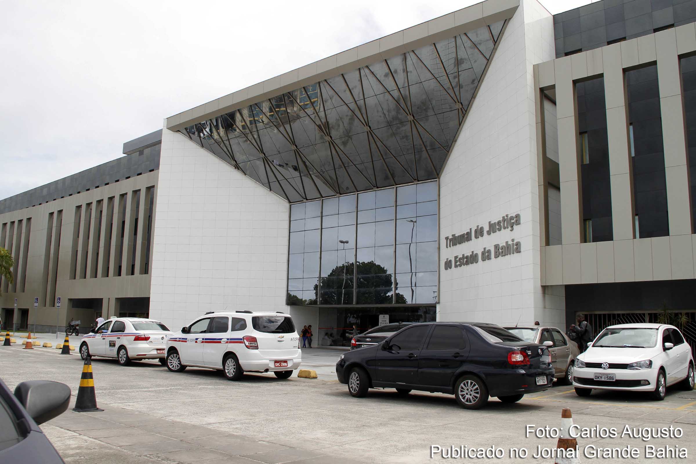 Fachada do edifício sede do Tribunal de Justiça da Bahia (TJBA).
