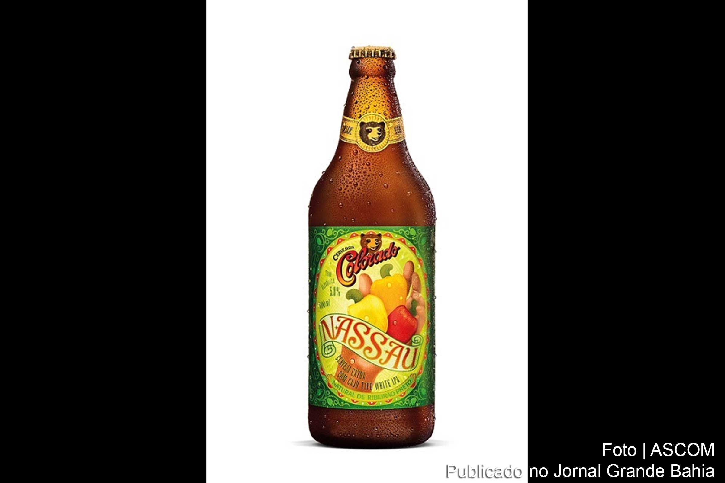 Cerveja Colorado Nassau é o segundo rótulo da linha com frutas brasileiras.