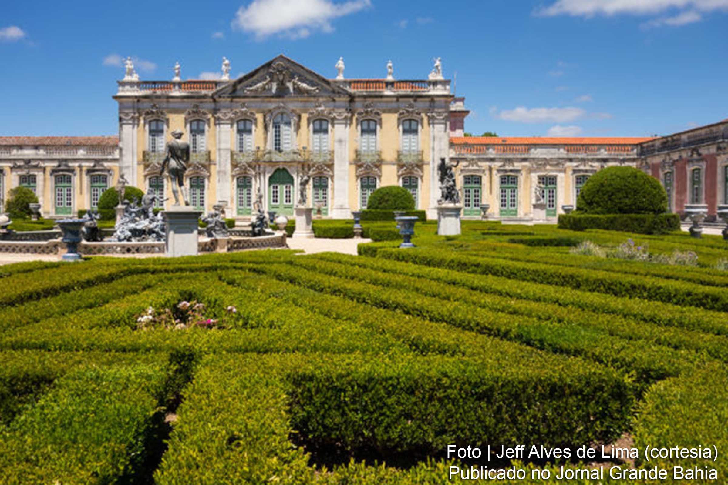 Palácio de Queluz, em Portugal.