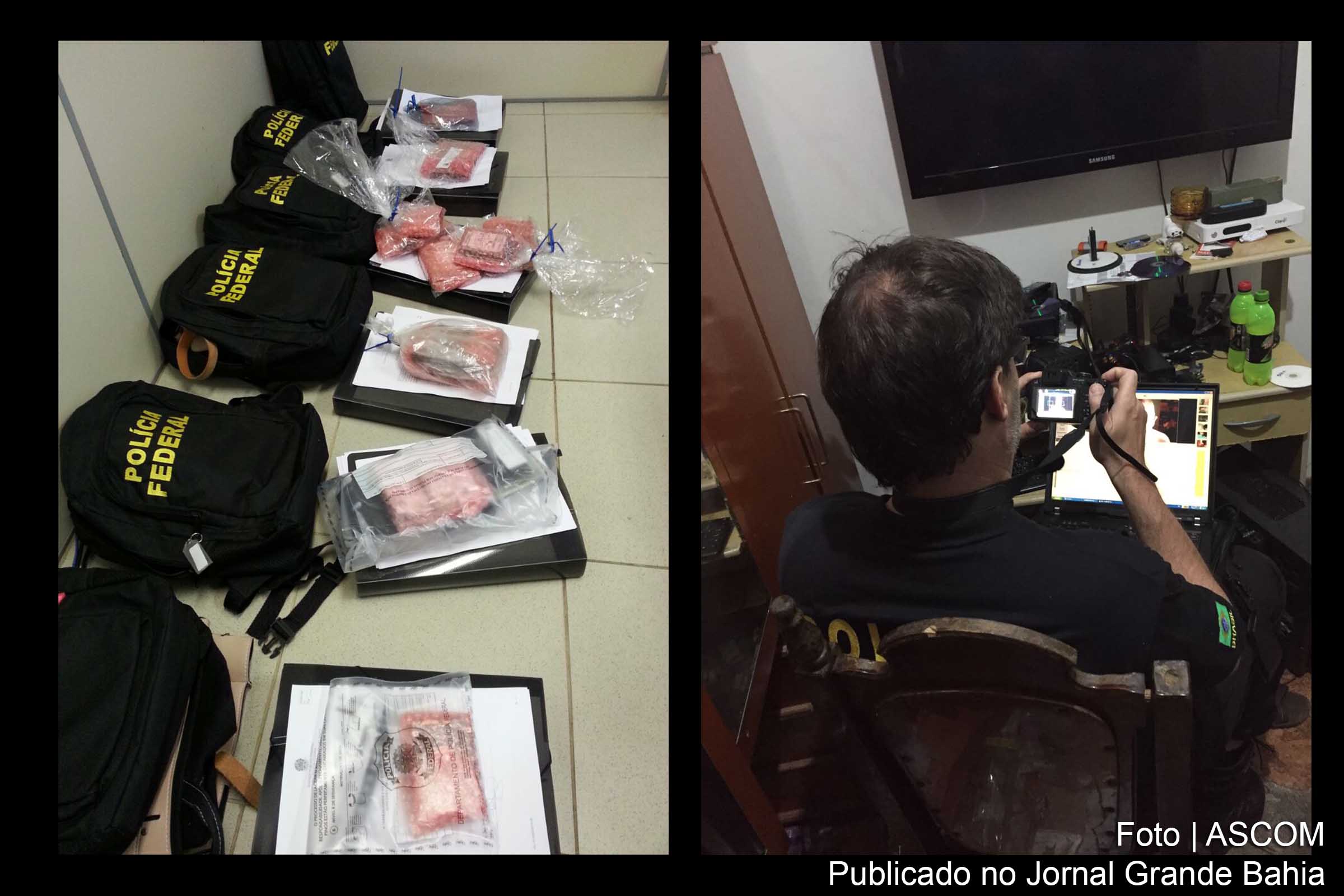 PF combate pornografia infantil na Bahia e em mais 15 estados.