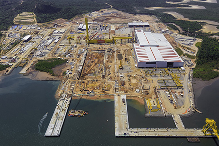 Valores compensatórios do empreendimento Enseada Indústria Naval, construído no município baiano de Maragogipe, estavam sendo destinados a regiões não impactadas.
