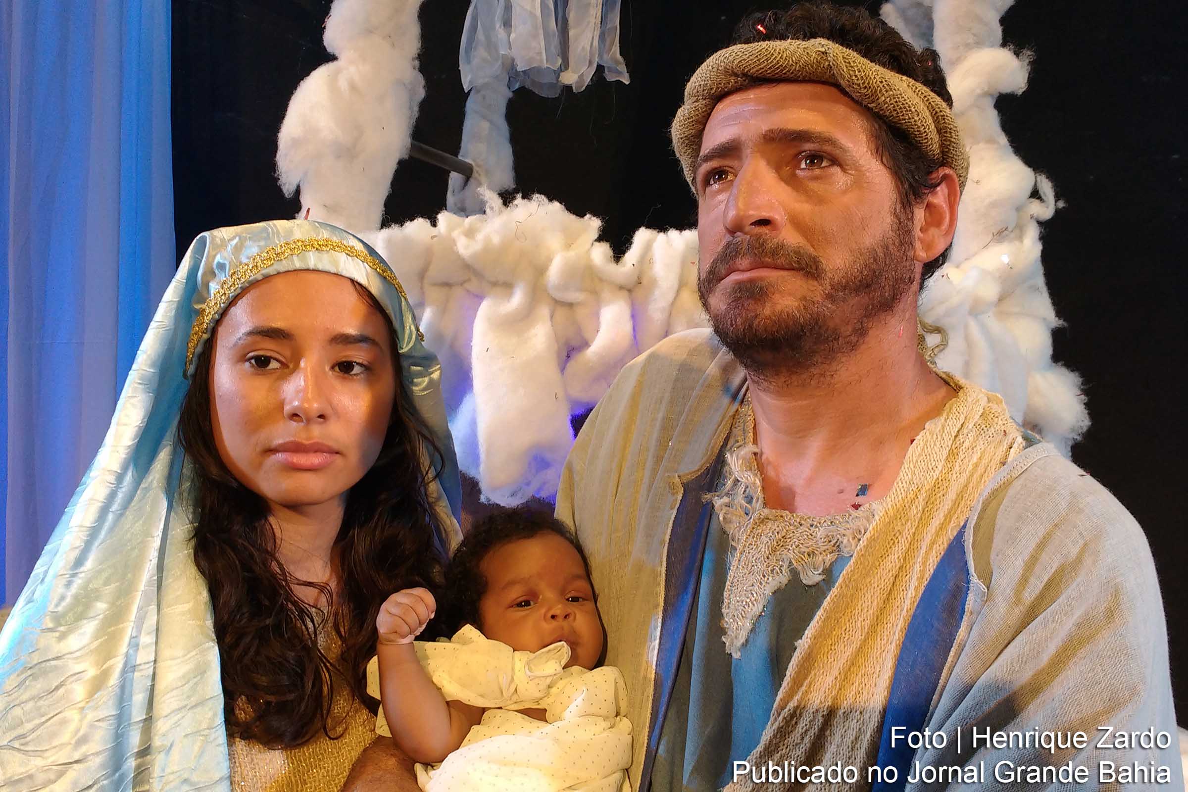 Cena do espetáculo 'A Estrela do Menino Rei'.