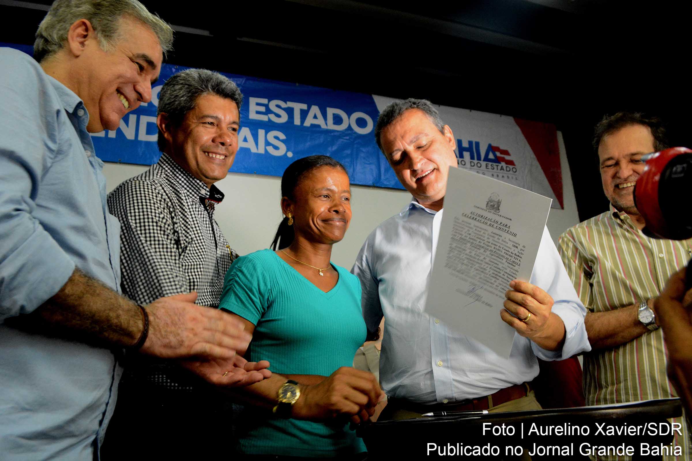 Governador Rui Costa avalia que o contrato de R$ 16 milhões é uma grande oportunidade de alavancar a produção da agricultura familiar da Bahia.