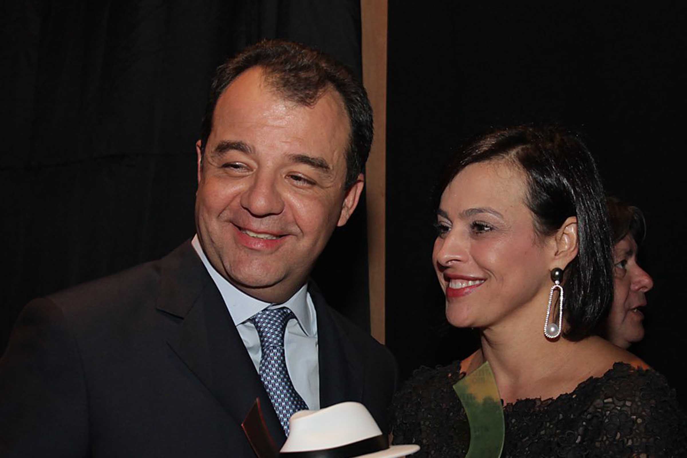 Sérgio Cabral e Adriana Ancelmo.