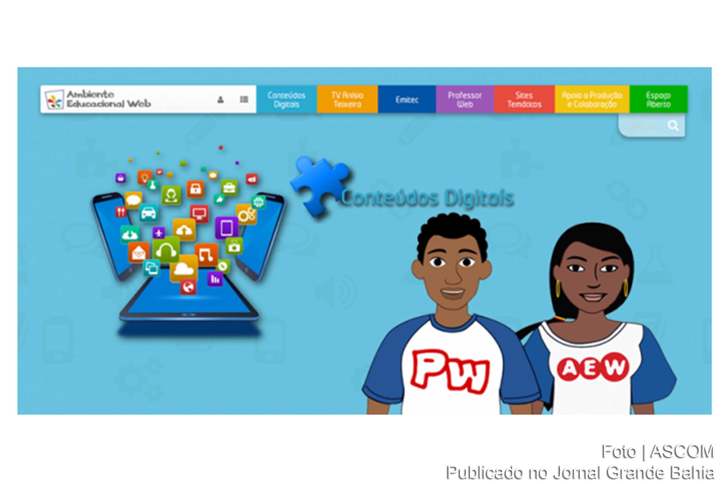 O Ambiente Educacional Web (AEW) e o Blog do Professor Web e Professora Online, conquistaram destaque nacional no Prêmio A Rede Educa.