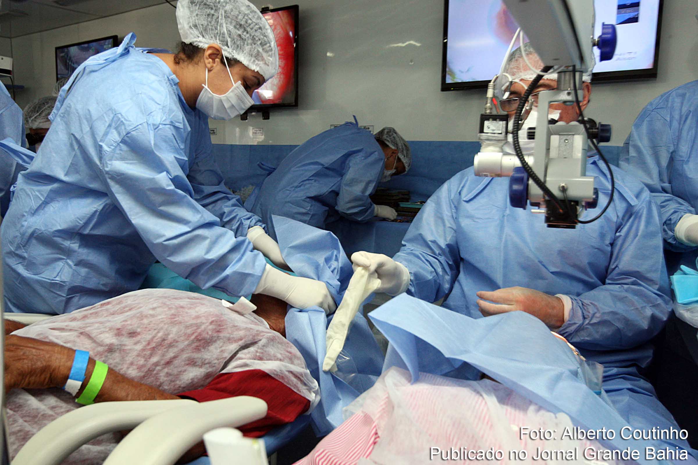 Atendimento Oftalmológico é realizado pelo governo.