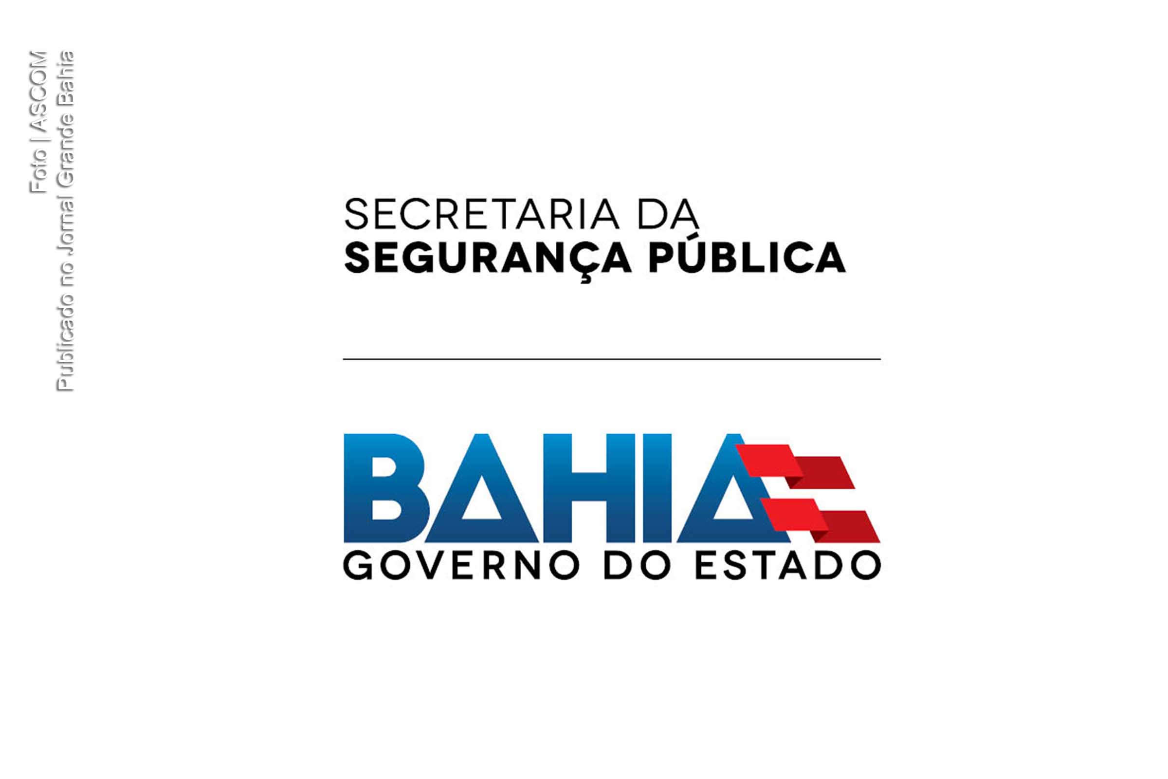 Logomarca da Secretaria de Segurança Pública da Bahia (SSP Bahia).