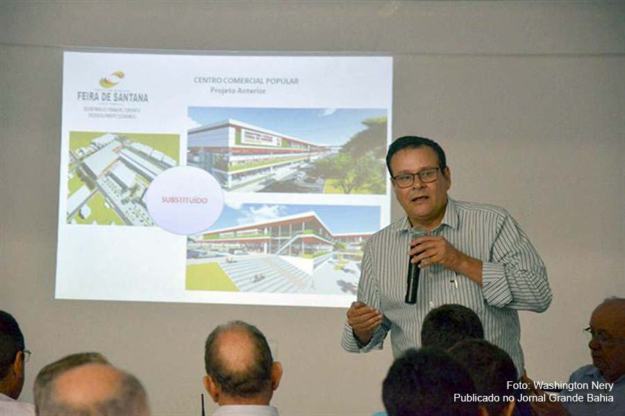 A apresentação da peça conceitual foi realizada pelo secretário Antônio Carlos Borges Junior.