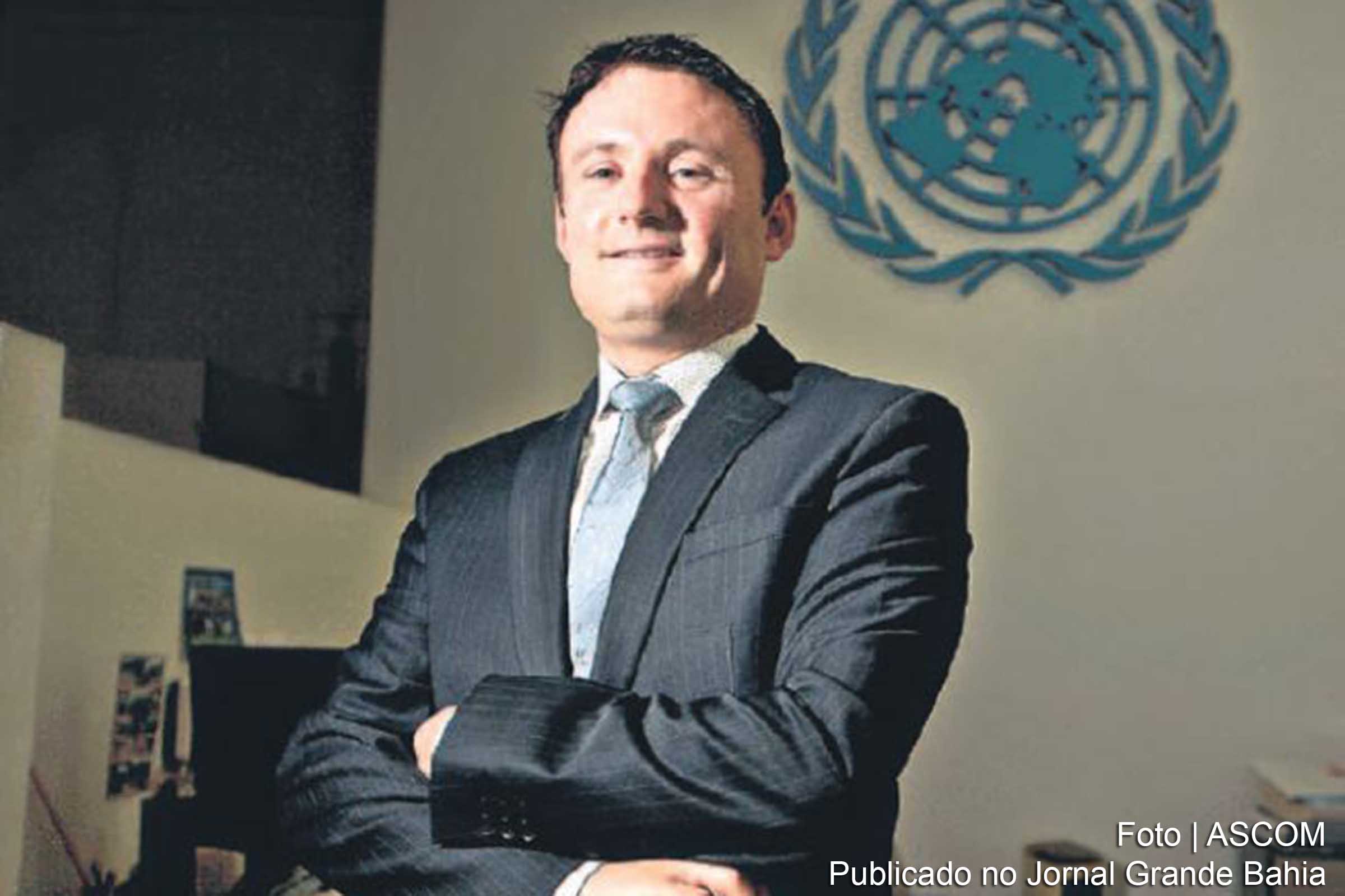 Diretor do Programa das Nações Unidas para o Desenvolvimento (PNUD) no Brasil, Didier Trebucq.