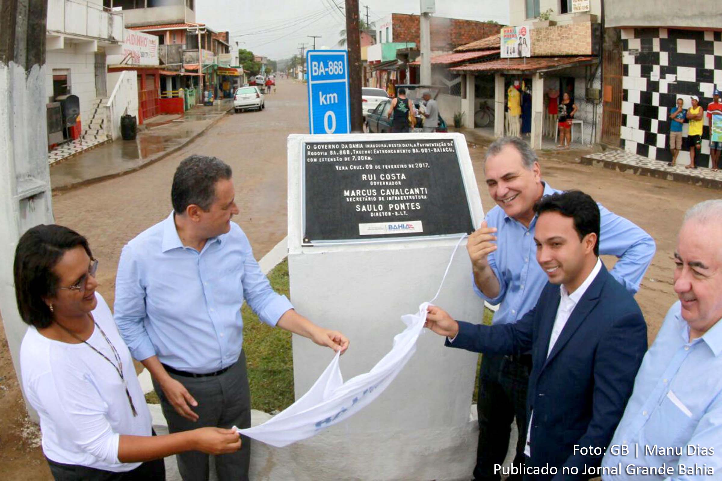 Ilha de Itaparica: governador Rui Costa entrega 17,3 km de trechos recuperados de duas rodovias