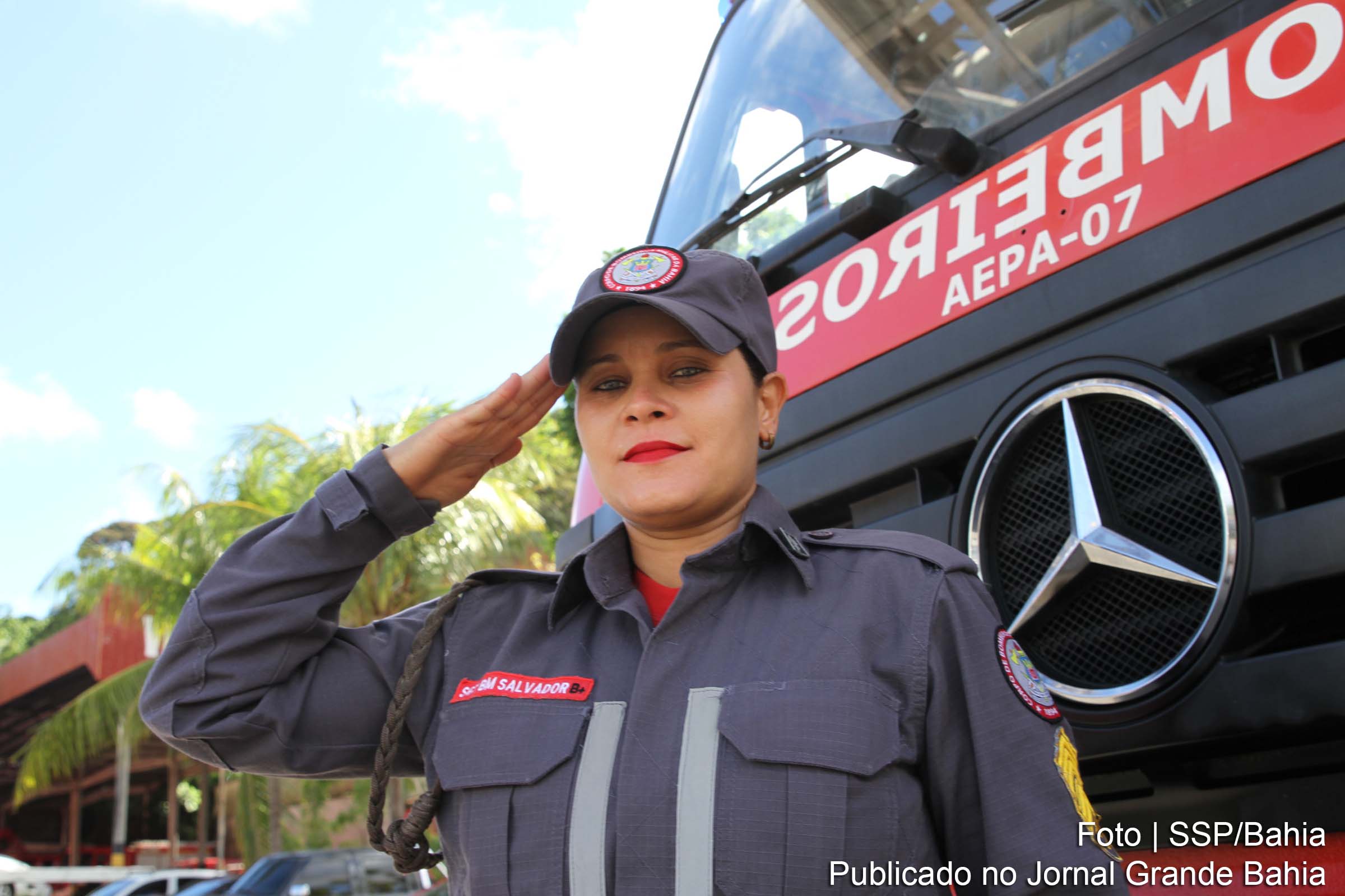 Sargento Adriana Salvador.