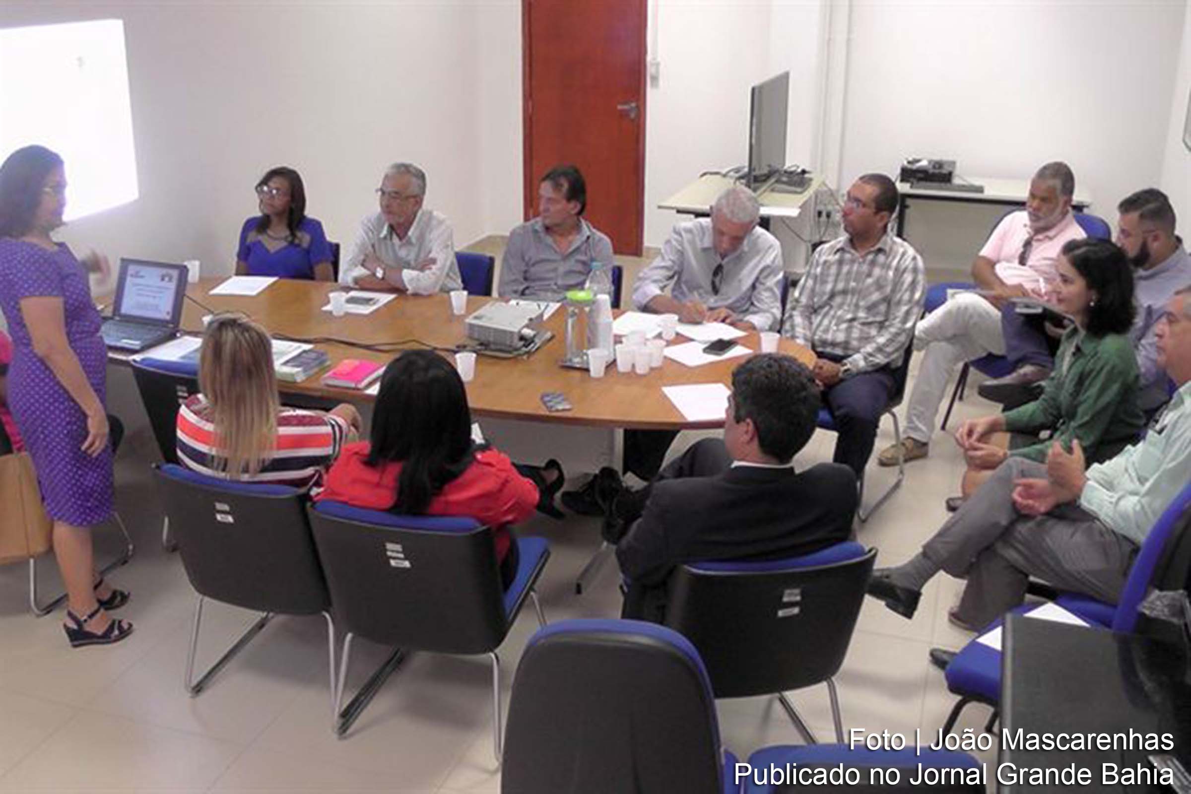 Reunião do Conselho Municipal dos Direitos da Criança e do Adolescente de Feira de Santana.